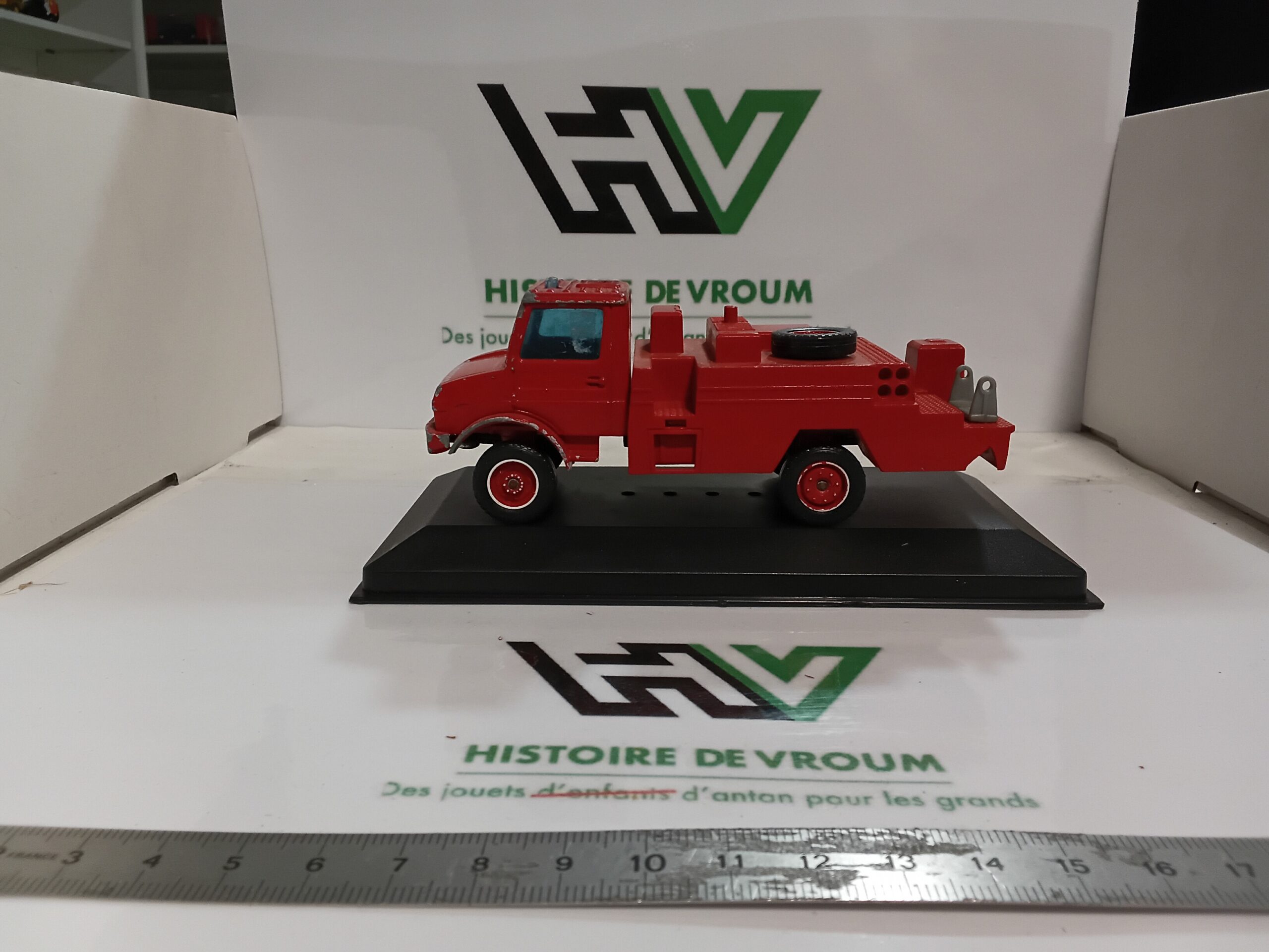 Camion Mercedes Unimog Pompiers Solido 1/50