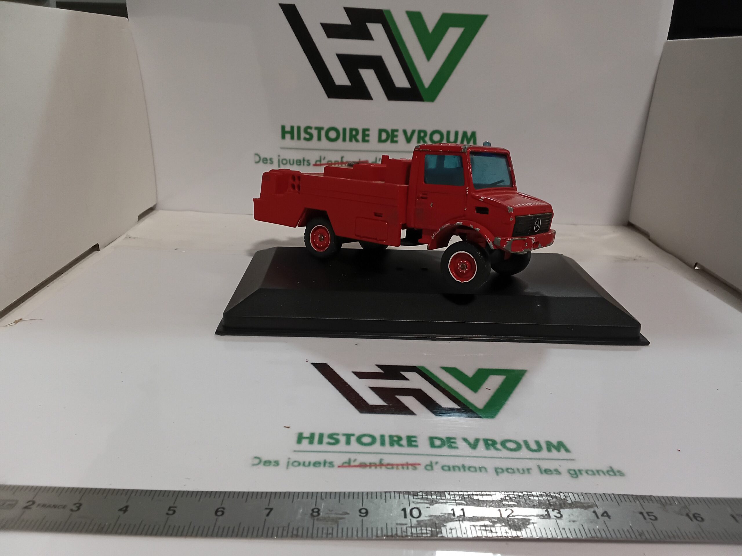 Camion Mercedes Unimog Pompiers Solido 1/50 – Image 5