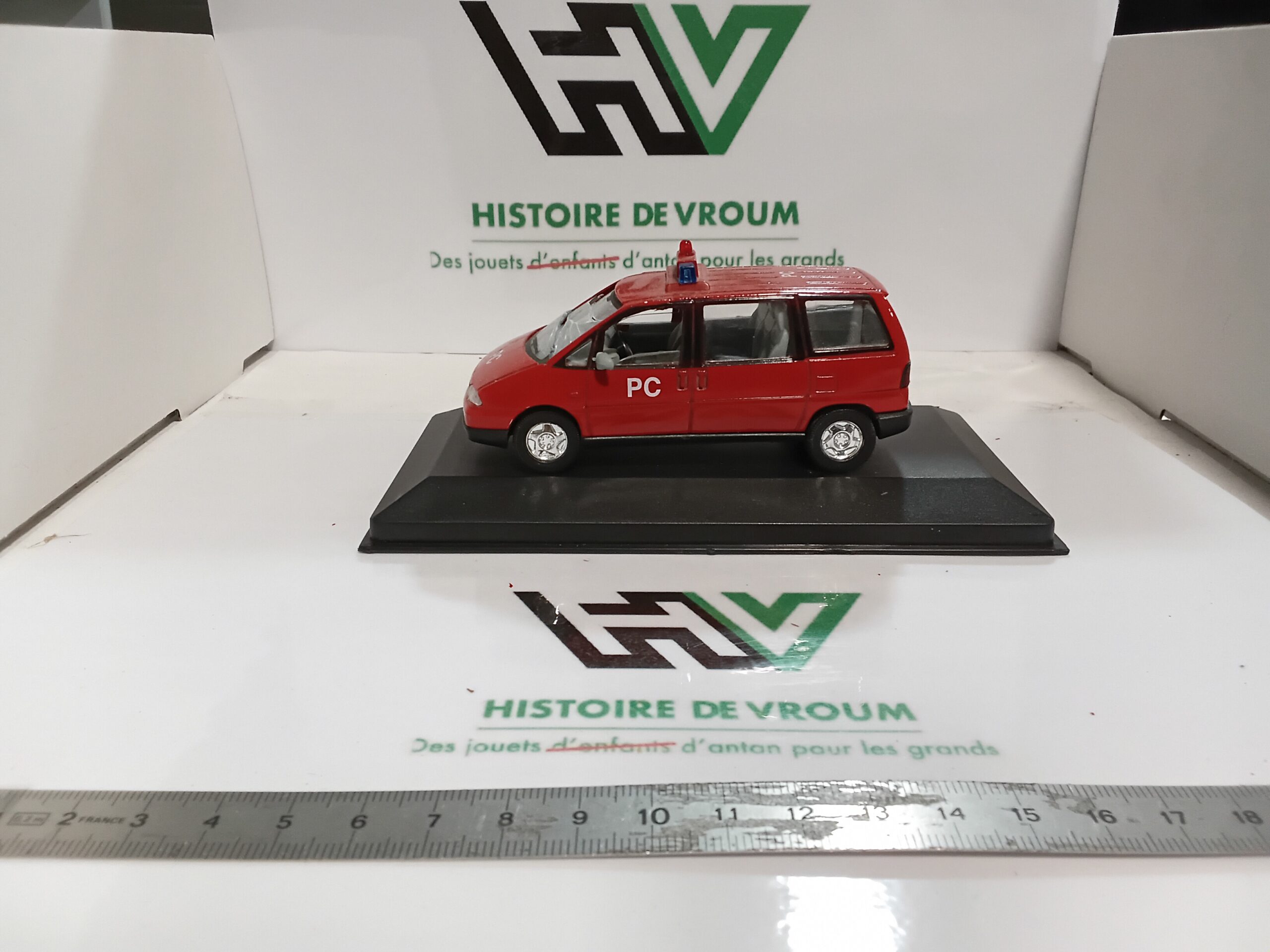 Peugeot 806 Pompiers Solido 1/43 (À restaurer)