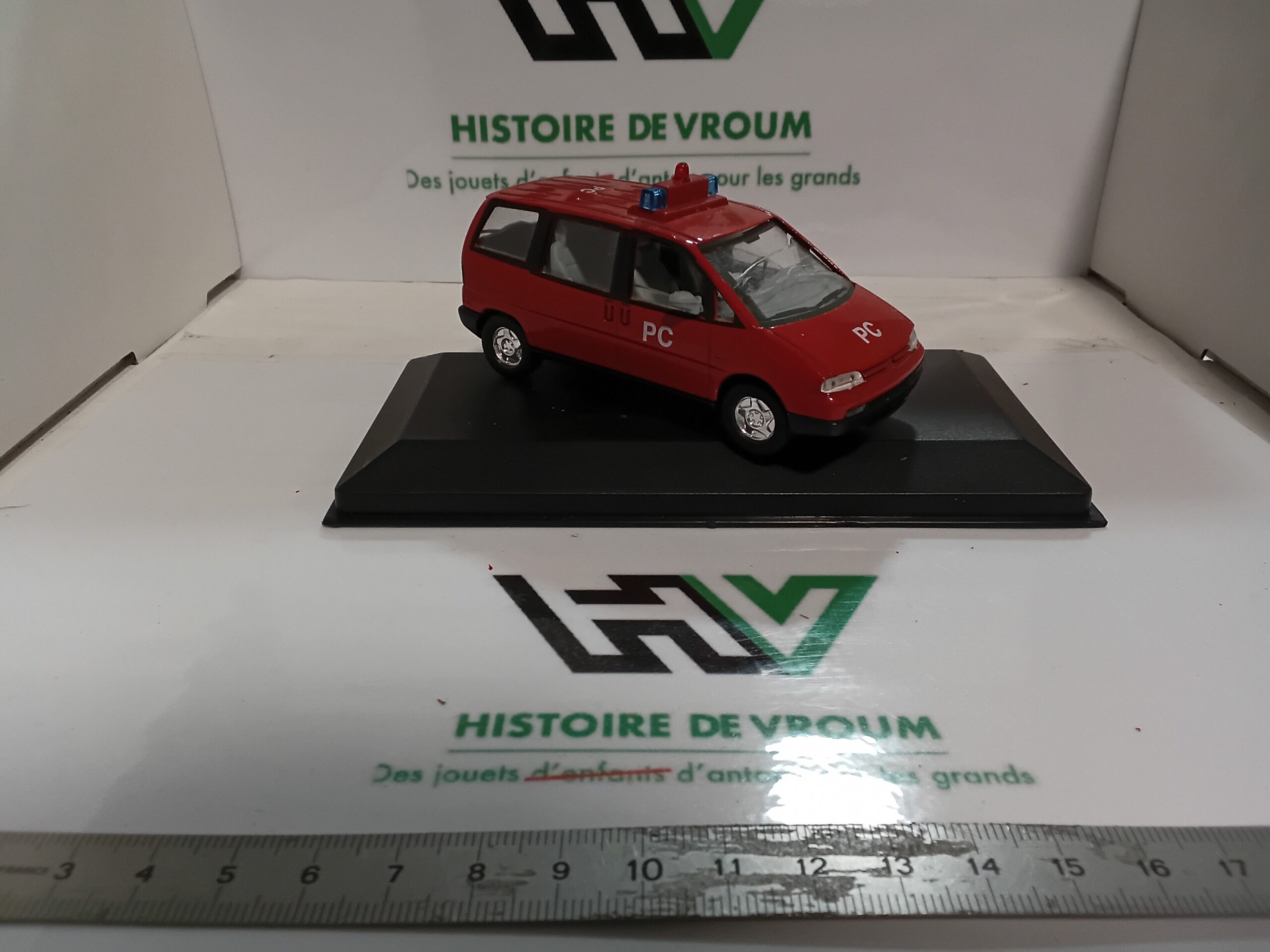 Peugeot 806 Pompiers Solido 1/43 (À restaurer) – Image 5