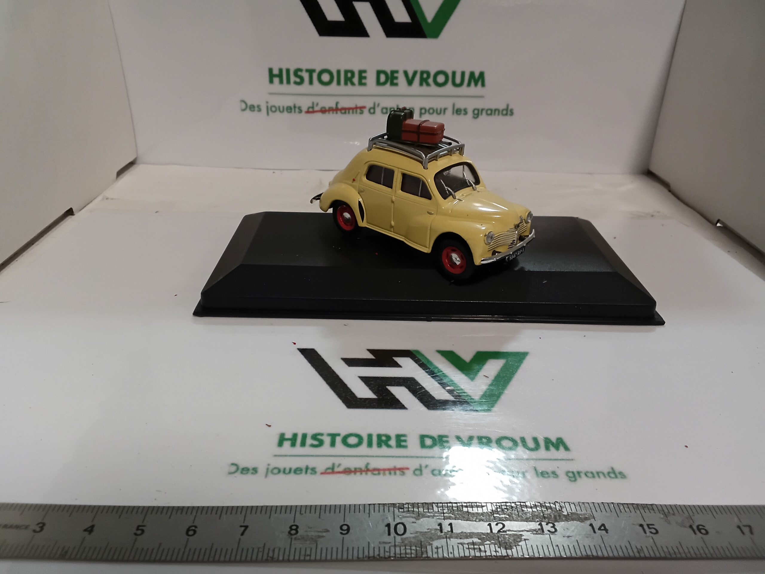 Renault 4 Eligor 1/43 Jaune – Image 5