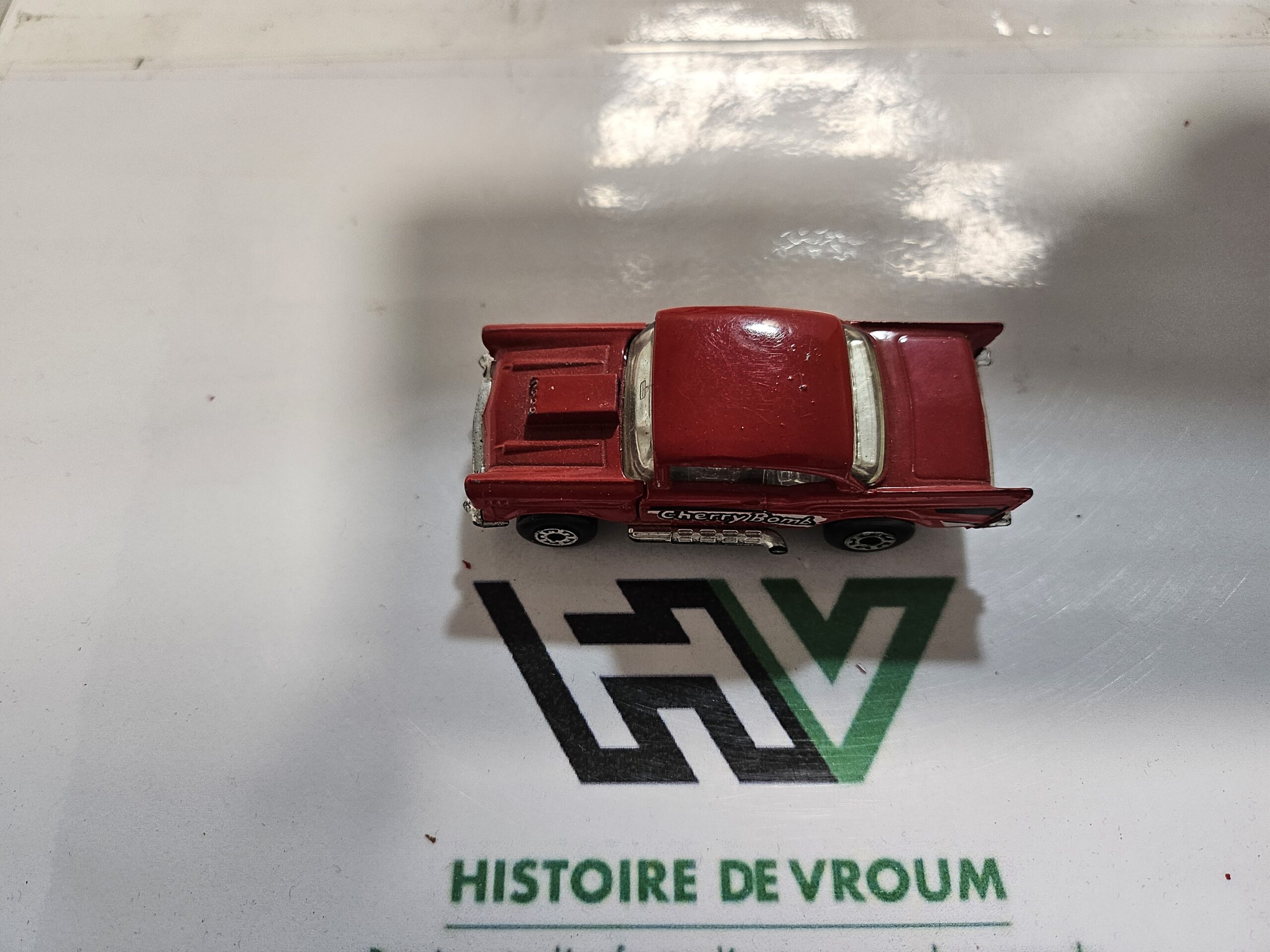 Miniature Matchbox '57 Chevy "Cherry Bomb" - Superfast - Made in England - 1979 – Image 7