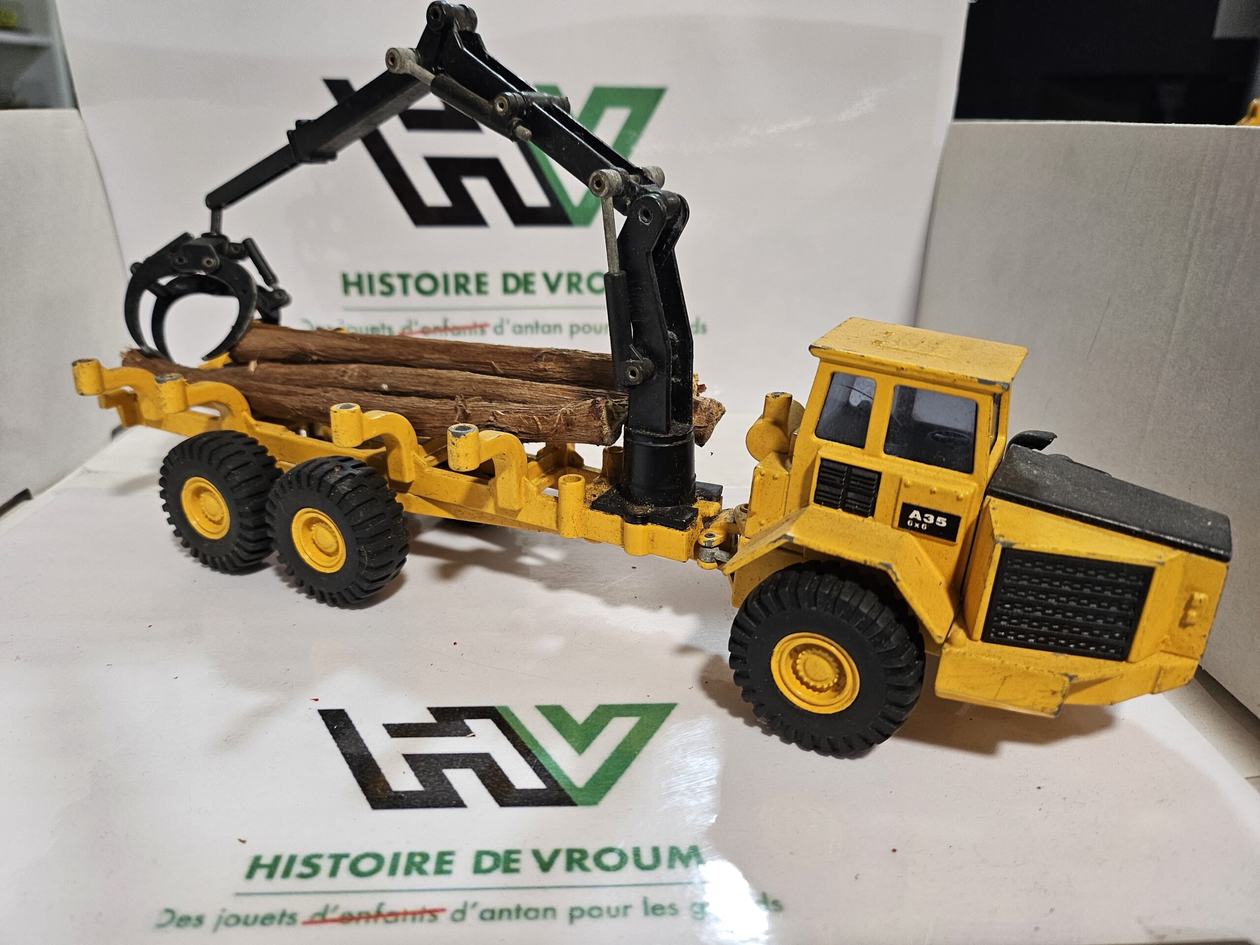 Camion forestier / Porteur de grumes Volvo BM A35 JOAL 1/50 - Vintage – Image 5
