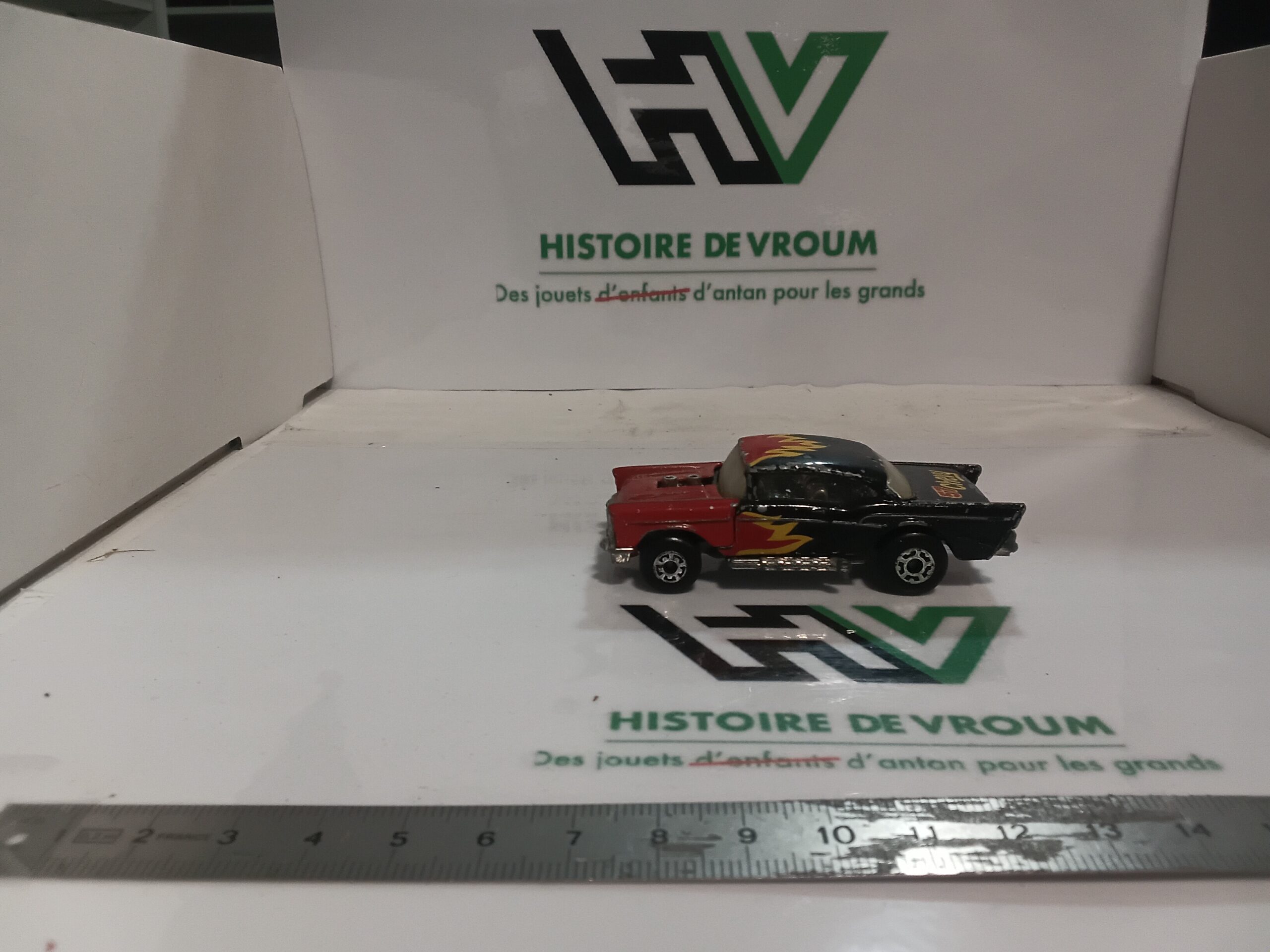 Voiture Miniature Matchbox Superfast - '57 Chevy Hot Rod (Vintage 1979)