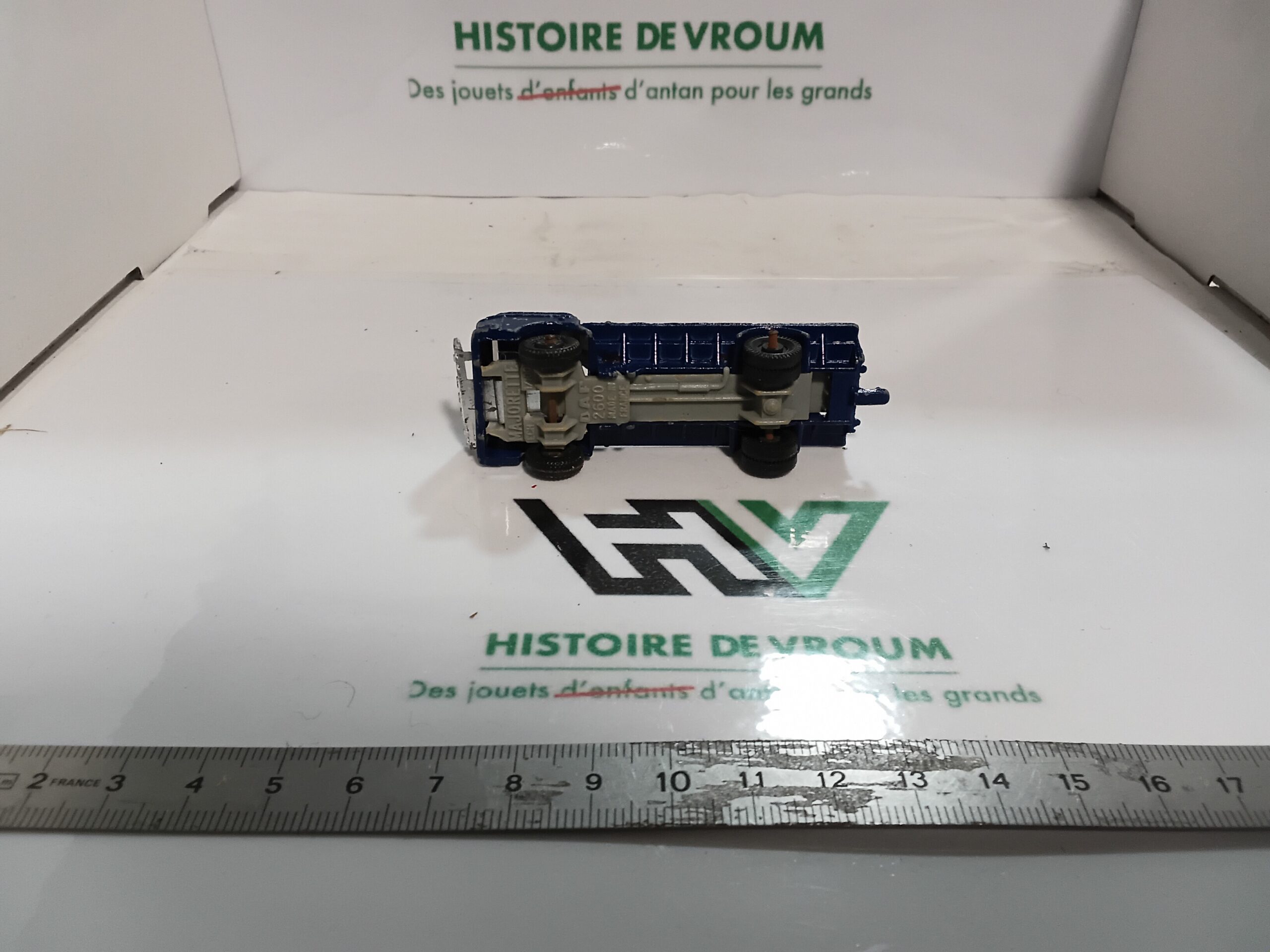 Camion DAF 2600 Majorette 1/100 Bleu – Image 7