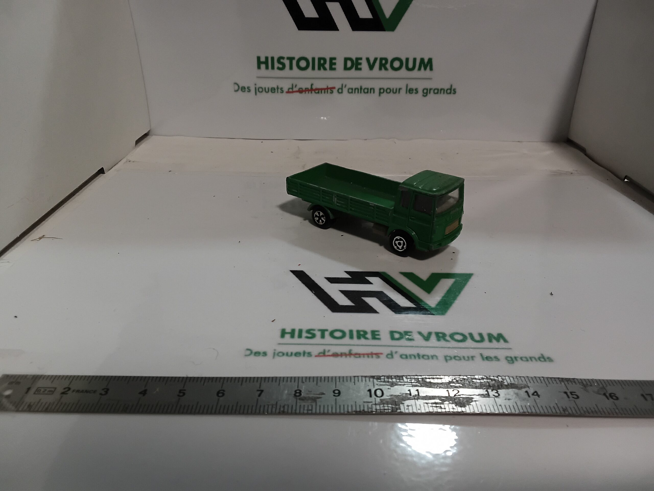 Camion Saviem Plateau Majorette 1/100 Vert – Image 5