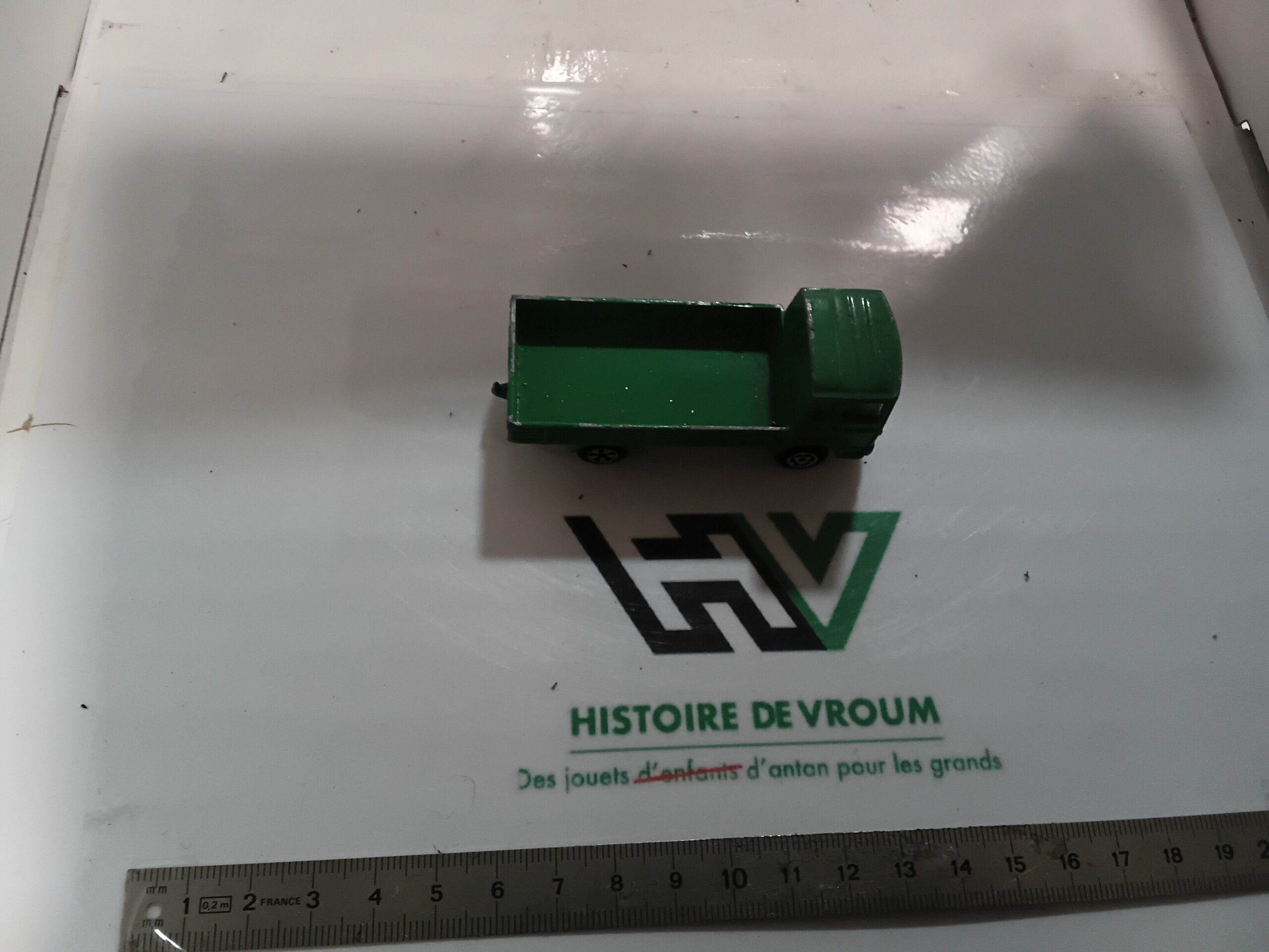 Camion Saviem Plateau Majorette 1/100 Vert – Image 7