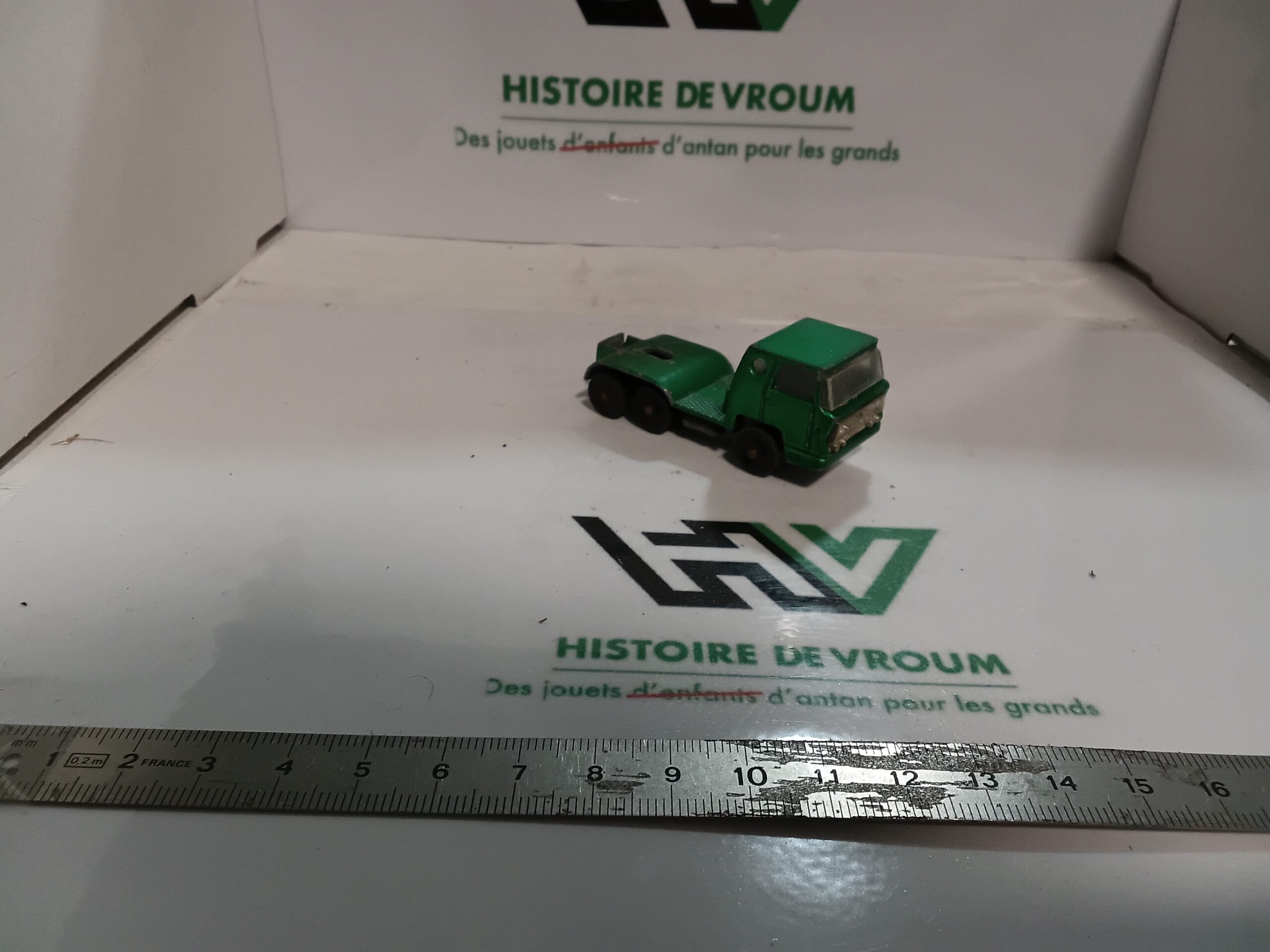 Camion Bernard Majorette n°205 1/100 Vert – Image 5