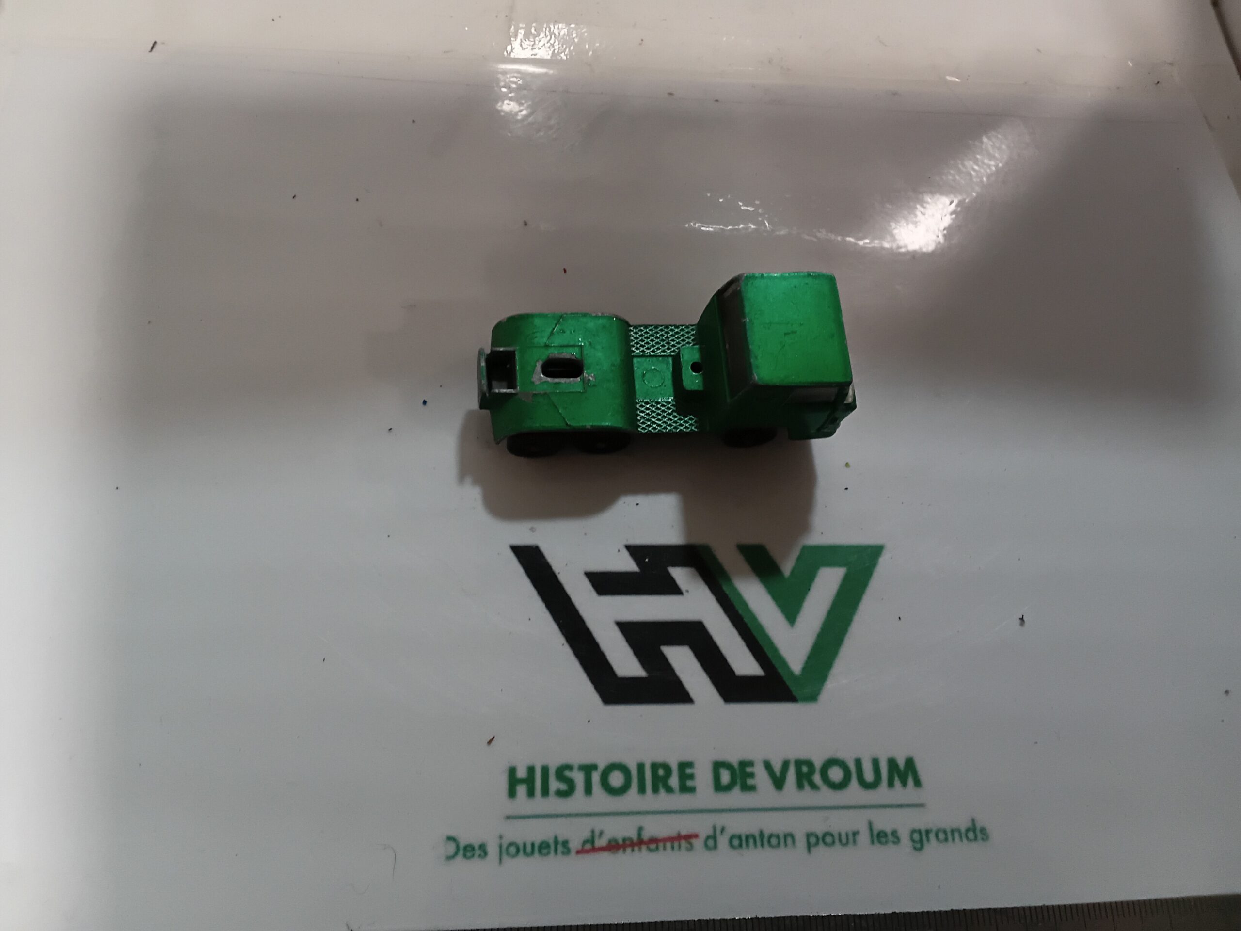 Camion Bernard Majorette n°205 1/100 Vert – Image 6