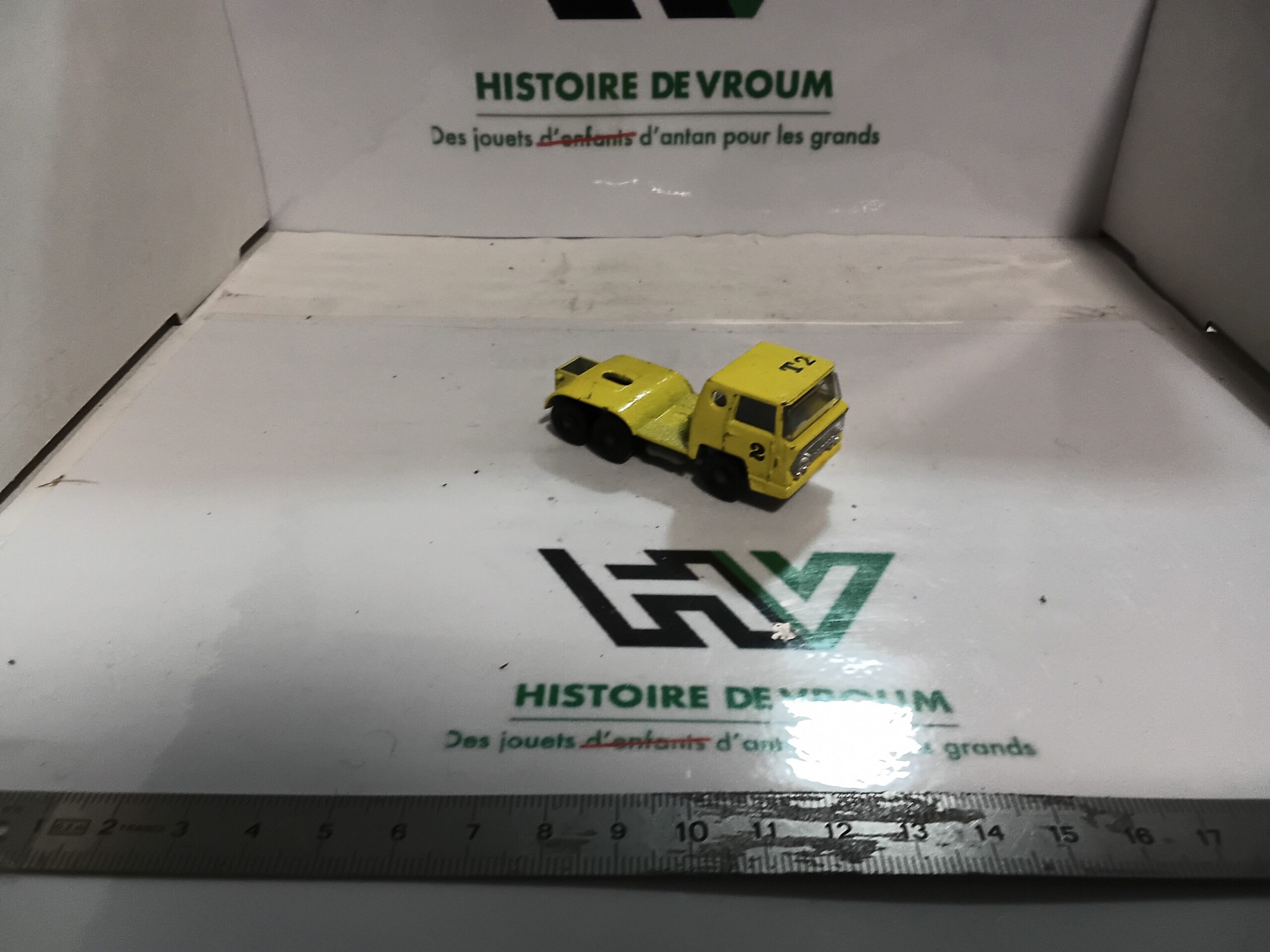 Camion Bernard Majorette n°205 1/100 Jaune – Image 5