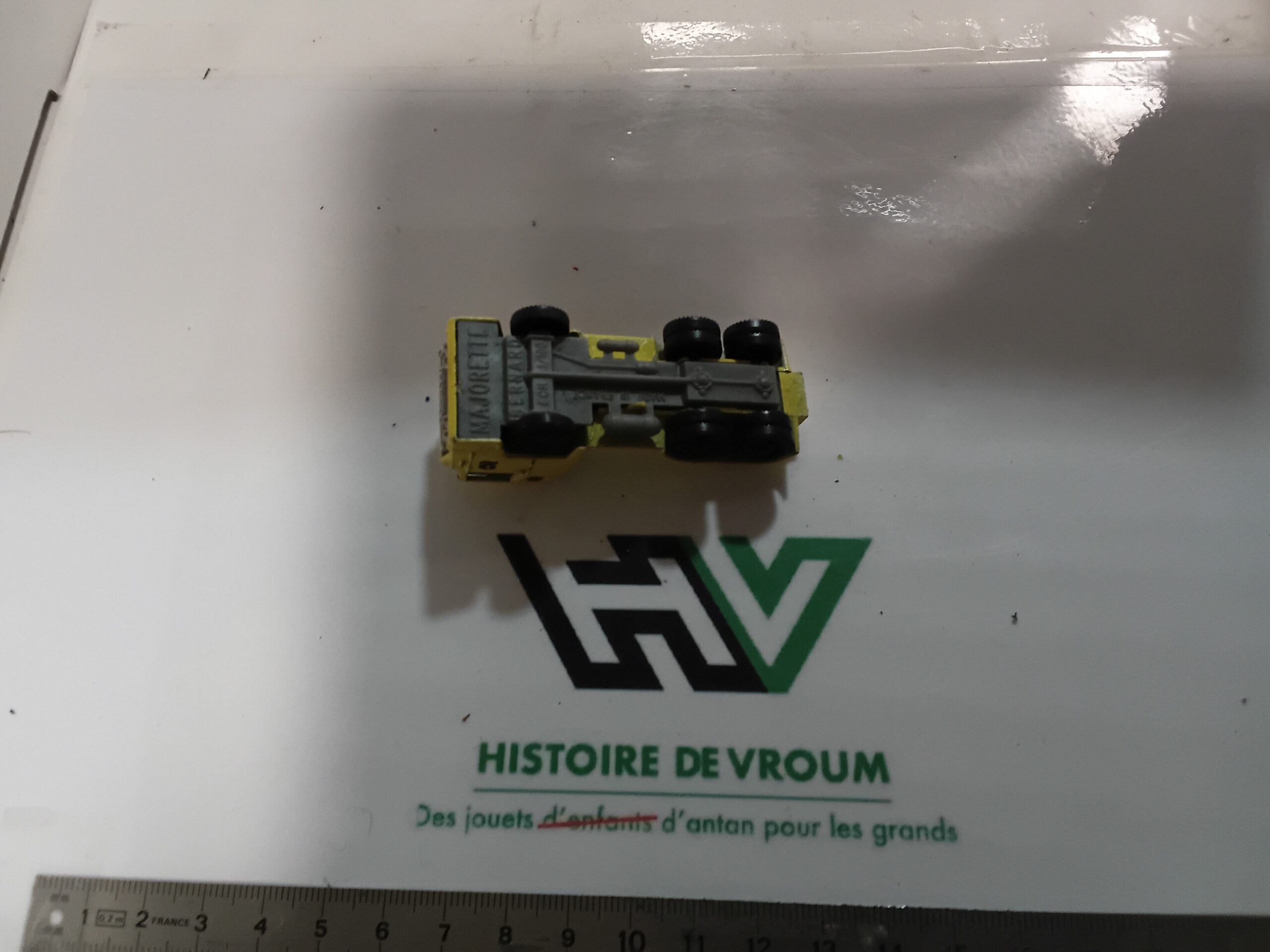 Camion Bernard Majorette n°205 1/100 Jaune – Image 7