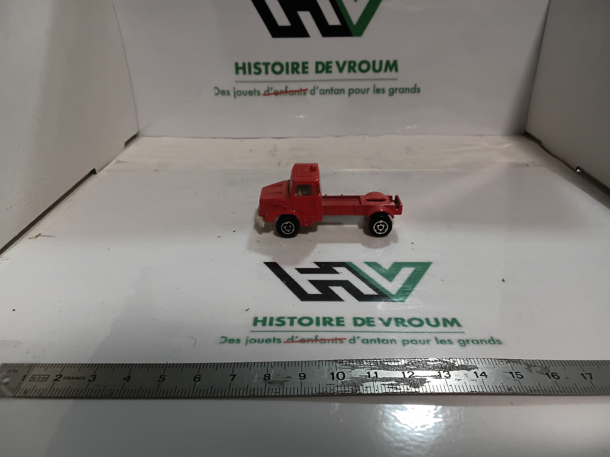 Camion Scania Majorette 1/100 Rouge