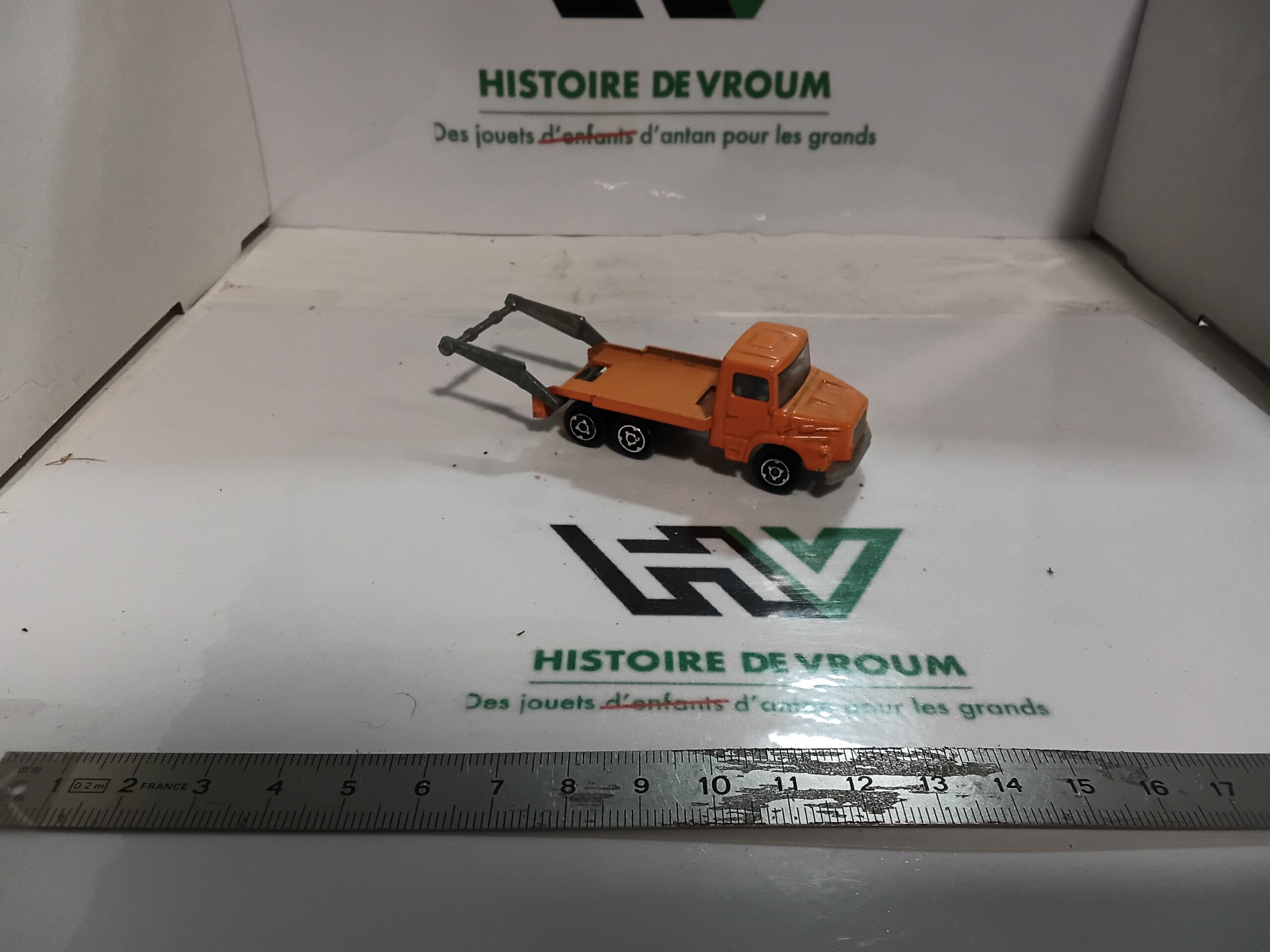 Camion Multibenne Majorette n°222 1/100 Orange – Image 5