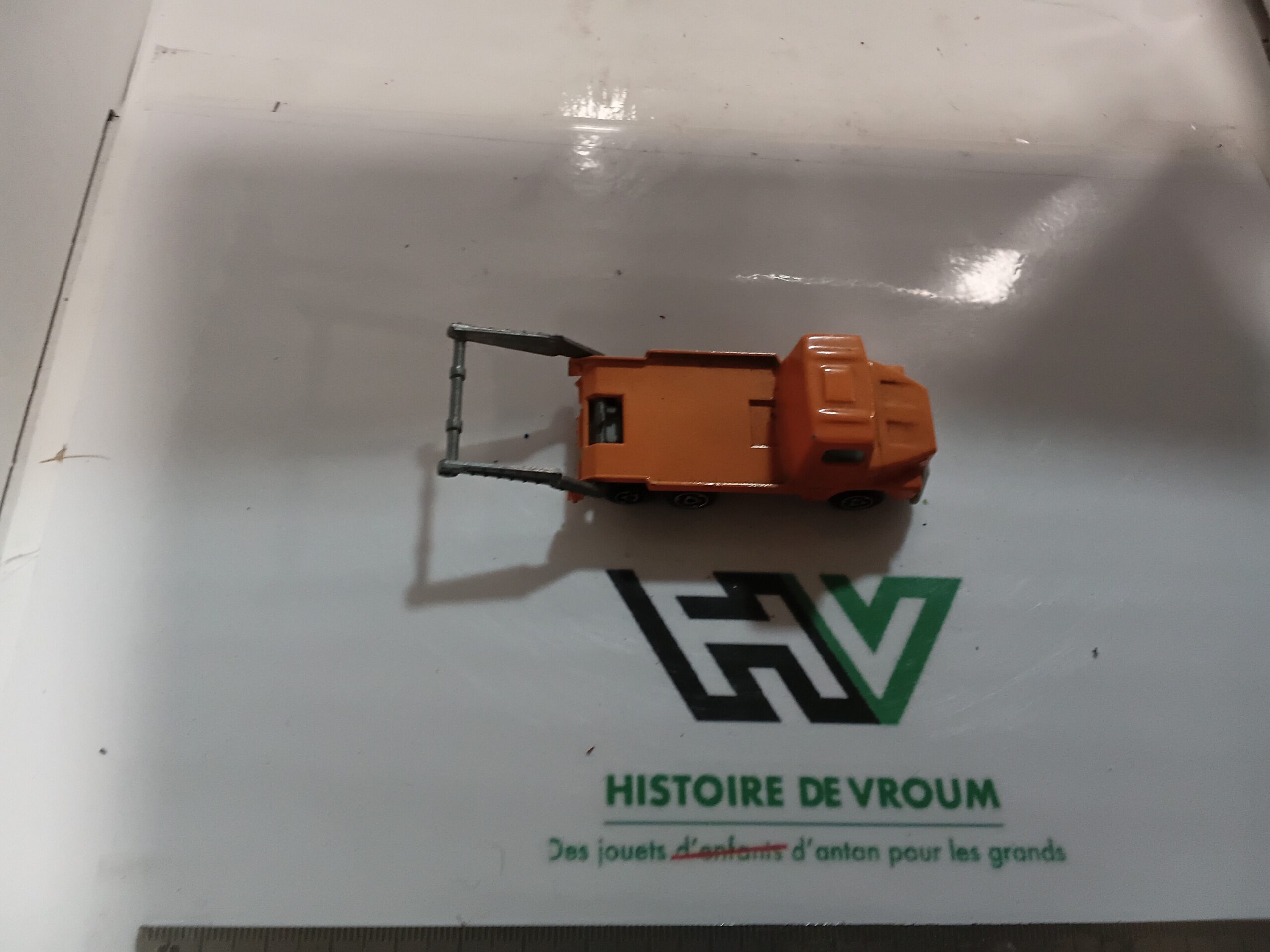 Camion Multibenne Majorette n°222 1/100 Orange – Image 6