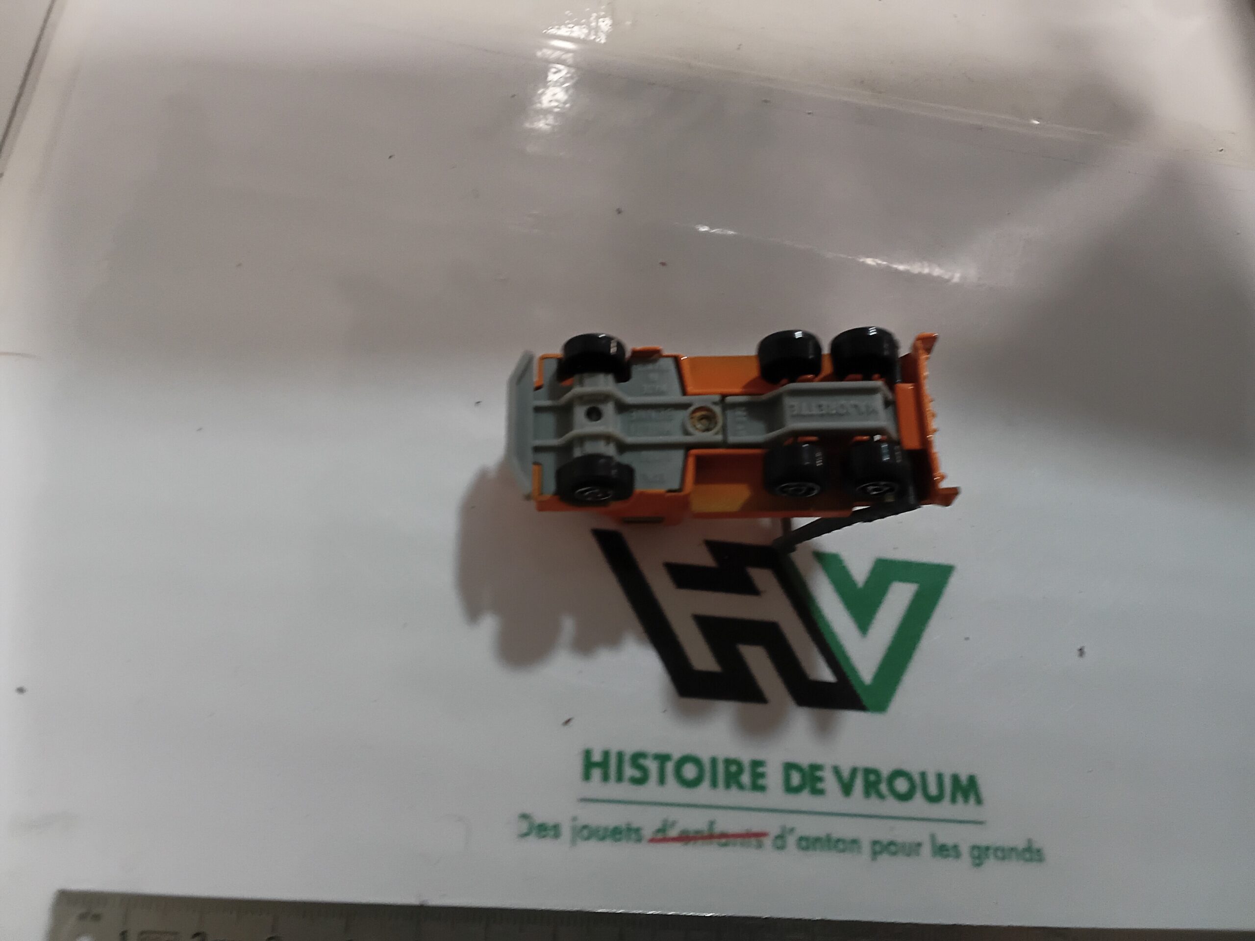 Camion Multibenne Majorette n°222 1/100 Orange – Image 7