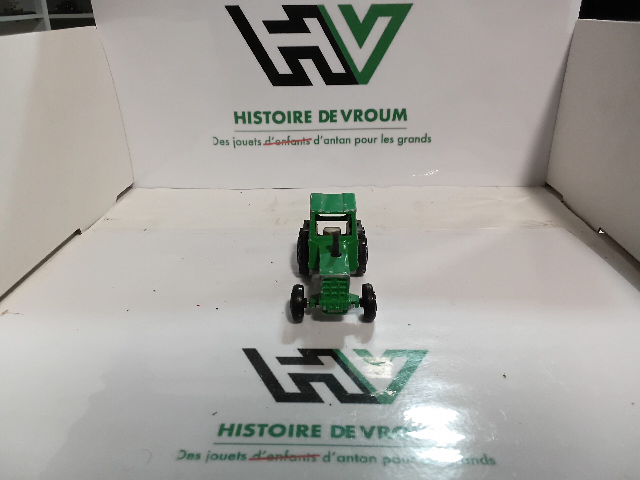 Tracteur Agricole Vintage Majorette N° 208 - 1/65 - Made in France - Complet ! – Image 5