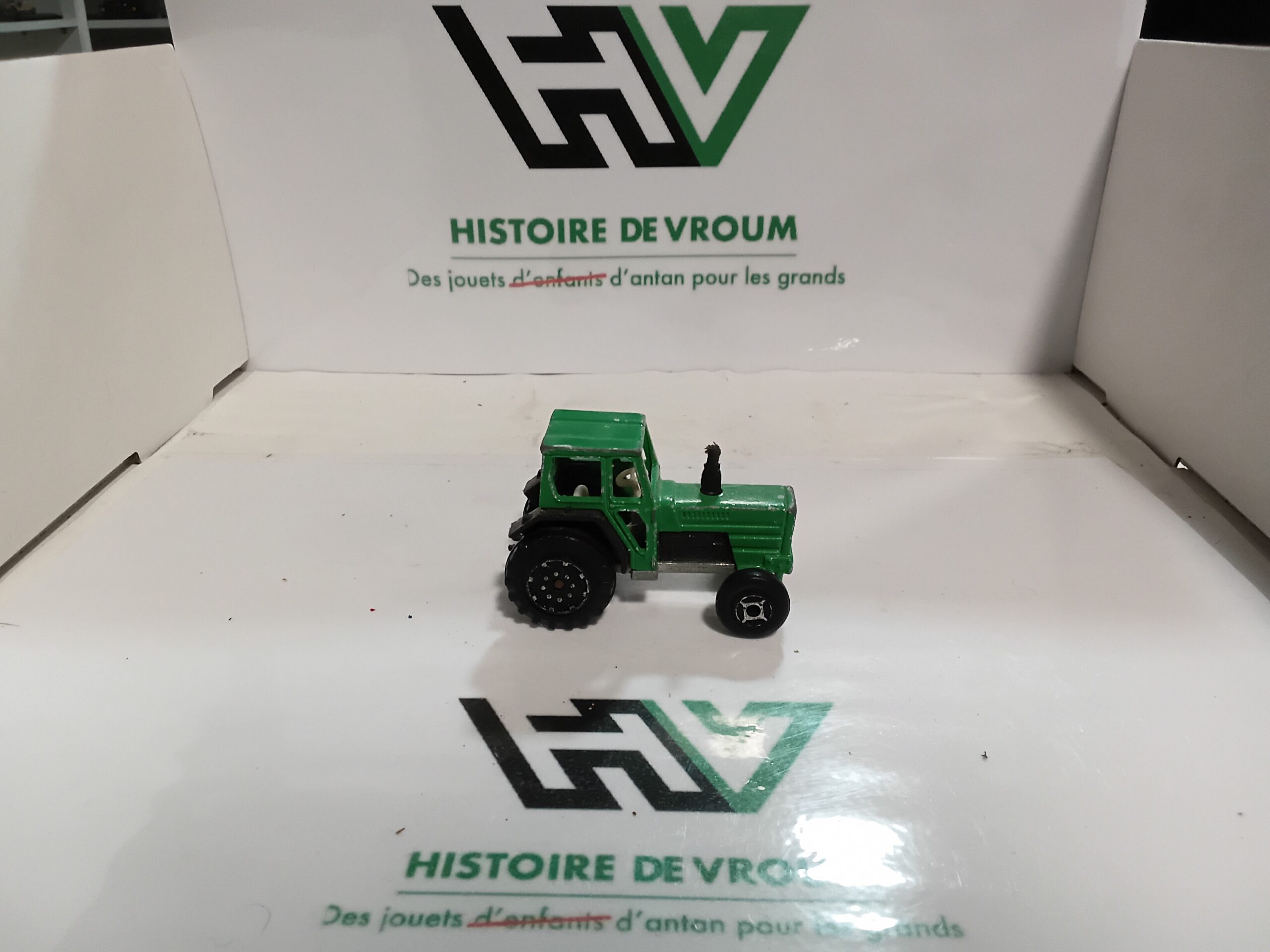 Tracteur Agricole Vintage Majorette N° 208 - 1/65 - Made in France - Complet ! – Image 6