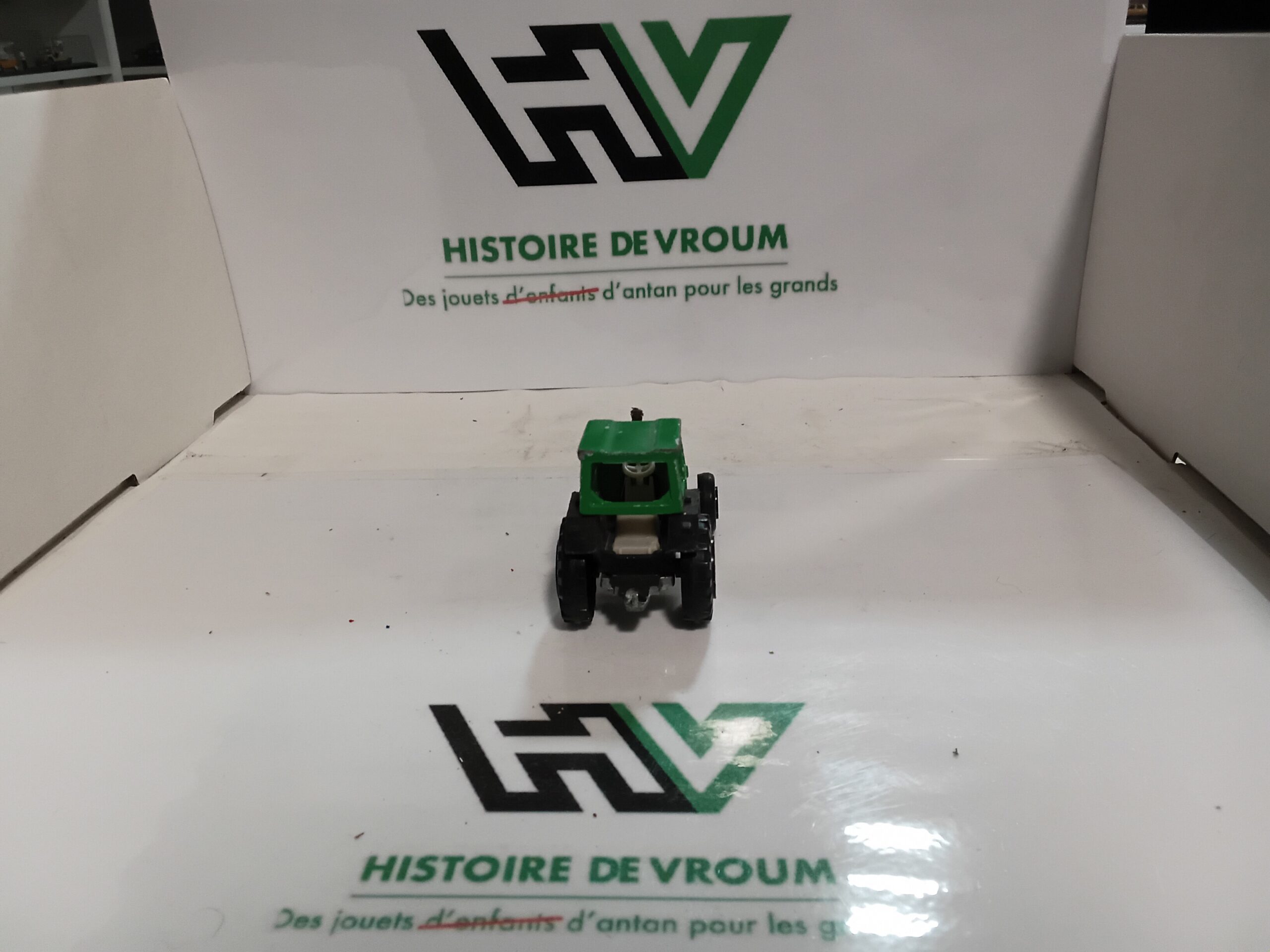 Tracteur Agricole Vintage Majorette N° 208 - 1/65 - Made in France - Complet ! – Image 7
