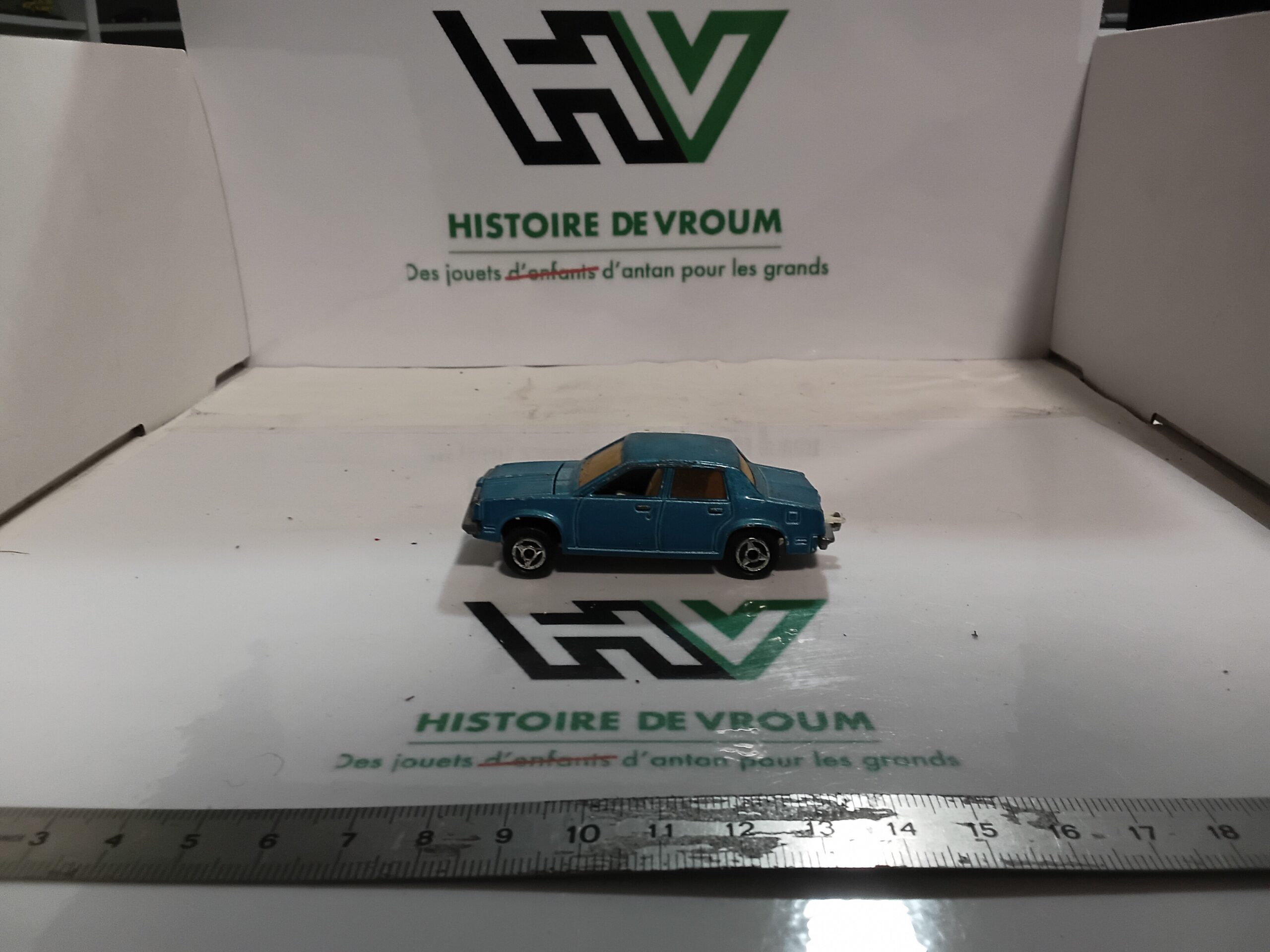 Oldsmobile Majorette Réf 253 (1/75) - Vintage Bleu Métallisé - Pour Pièces / Restauration