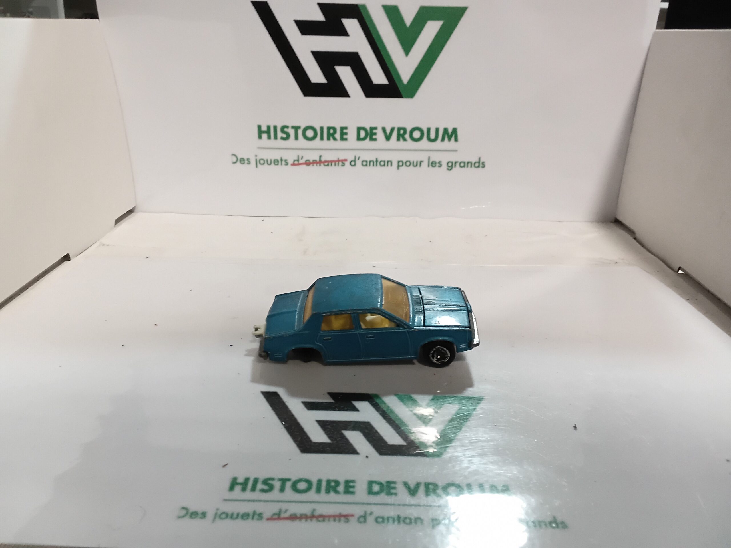 Oldsmobile Majorette Réf 253 (1/75) - Vintage Bleu Métallisé - Pour Pièces / Restauration – Image 6
