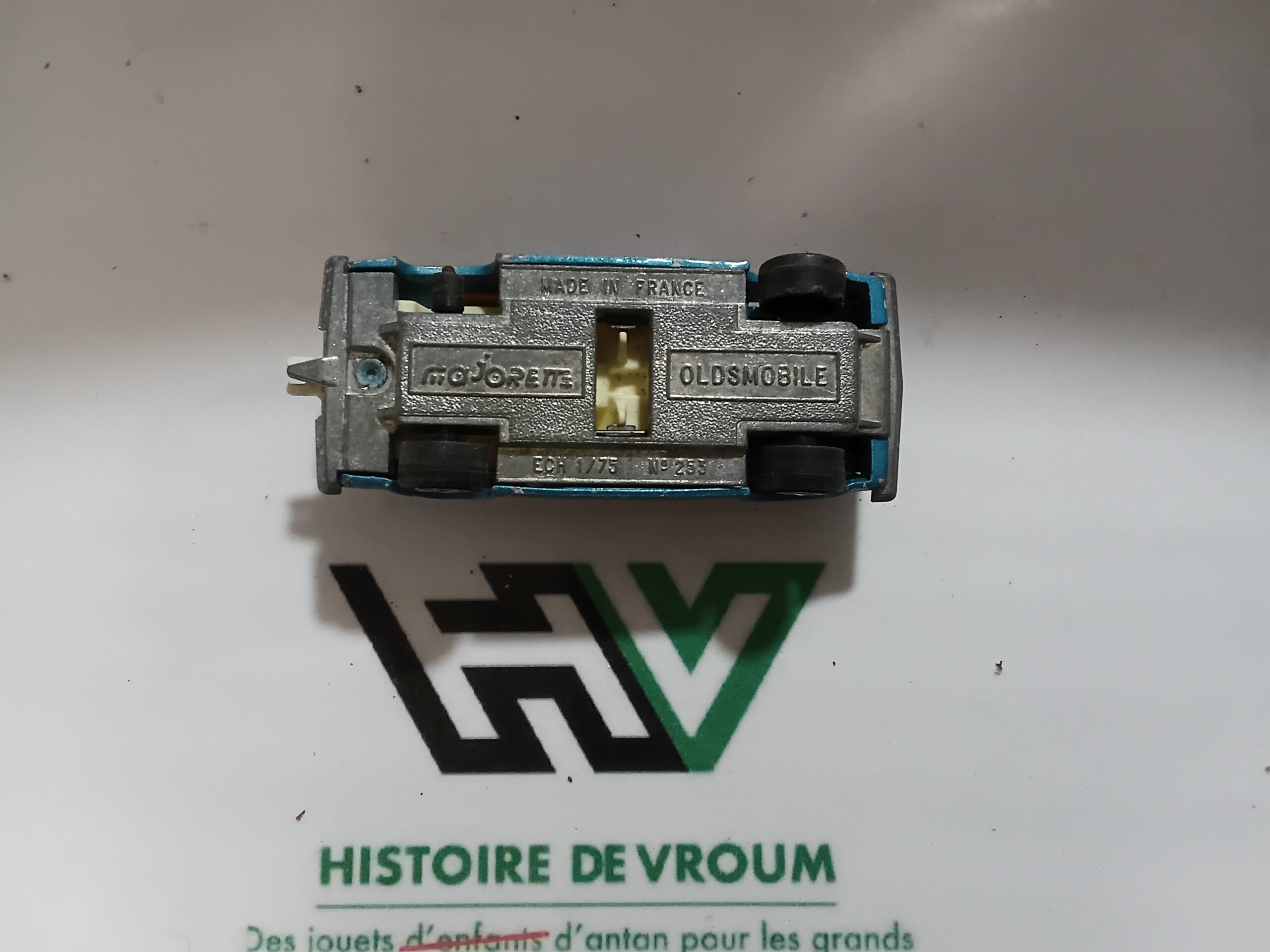 Oldsmobile Majorette Réf 253 (1/75) - Vintage Bleu Métallisé - Pour Pièces / Restauration – Image 9