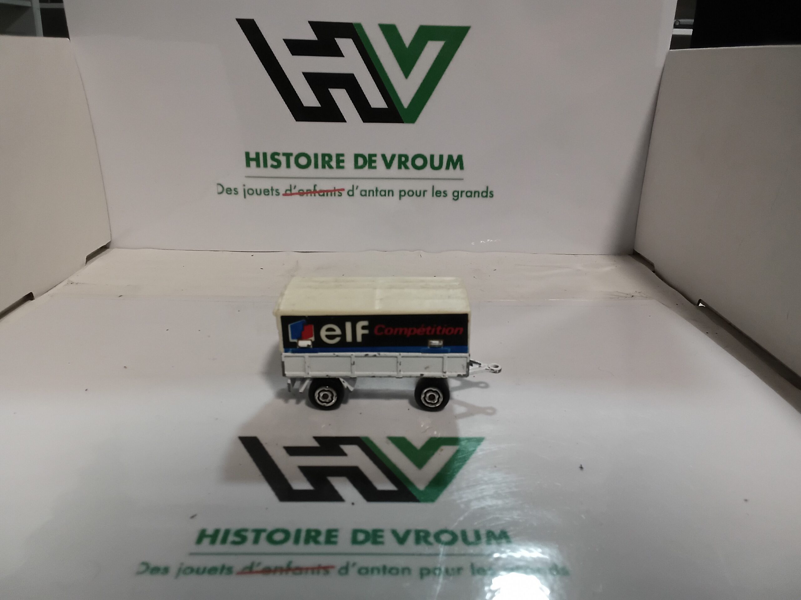 Remorque Ford Elf Compétition Majorette Vintage - Série 200/300 - Complète avec Bâche – Image 6