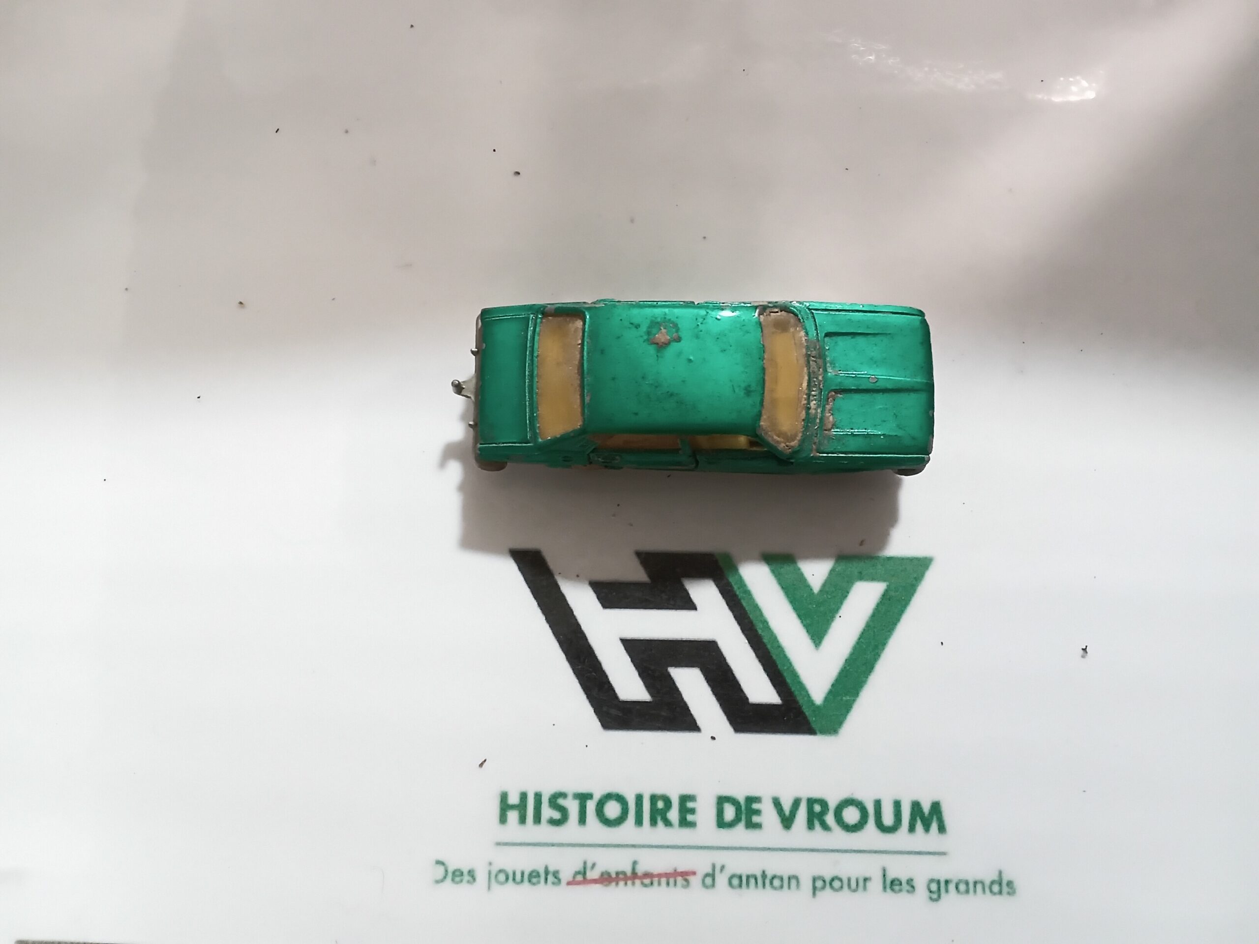 Chrysler 180 Majorette N°208 Vintage 1/60 - Vert Métallisé - Made in France – Image 8