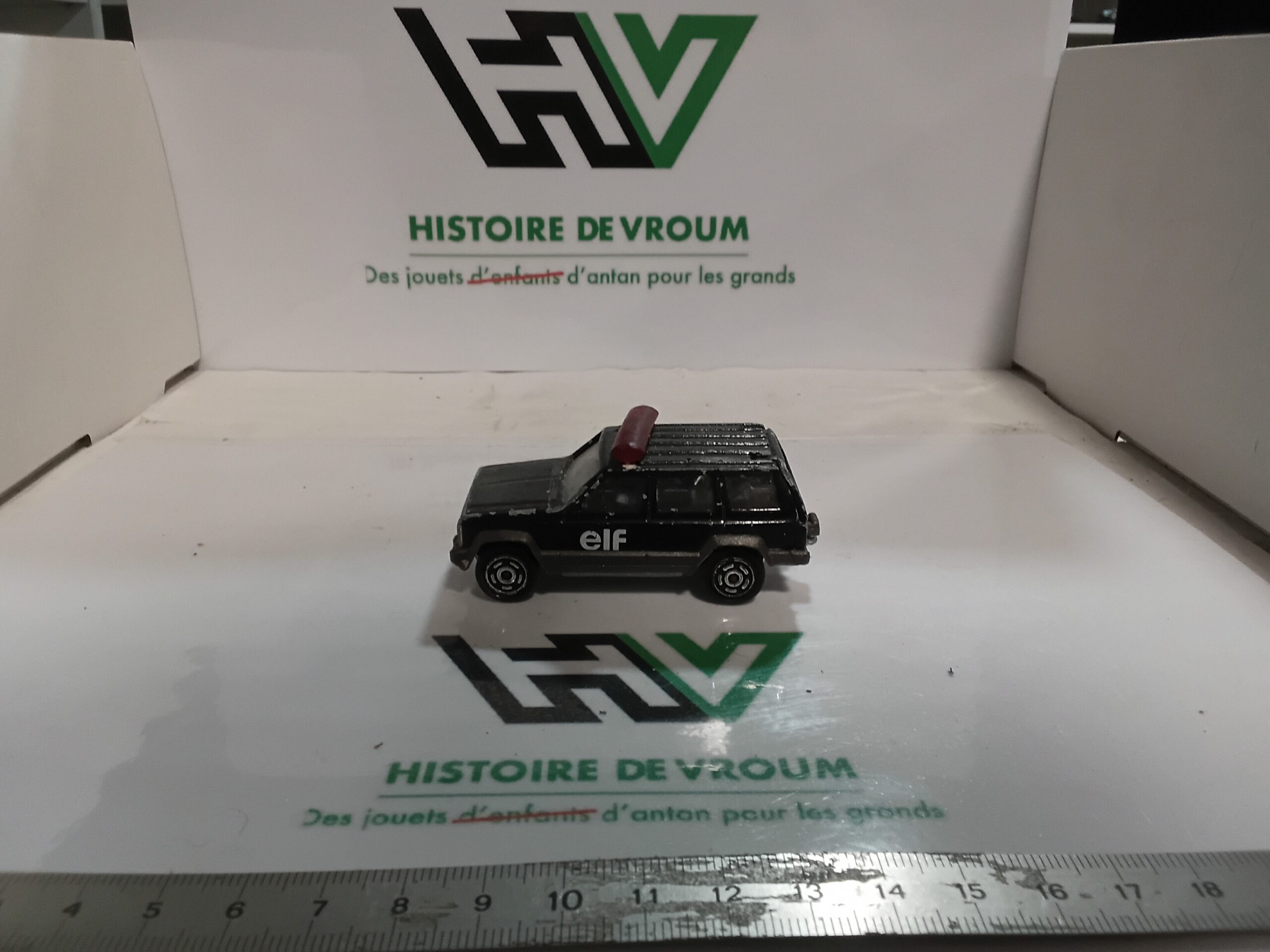 Jeep Cherokee 1/60 Elf Majorette N°224 Vintage 80s - Assistance Course - France