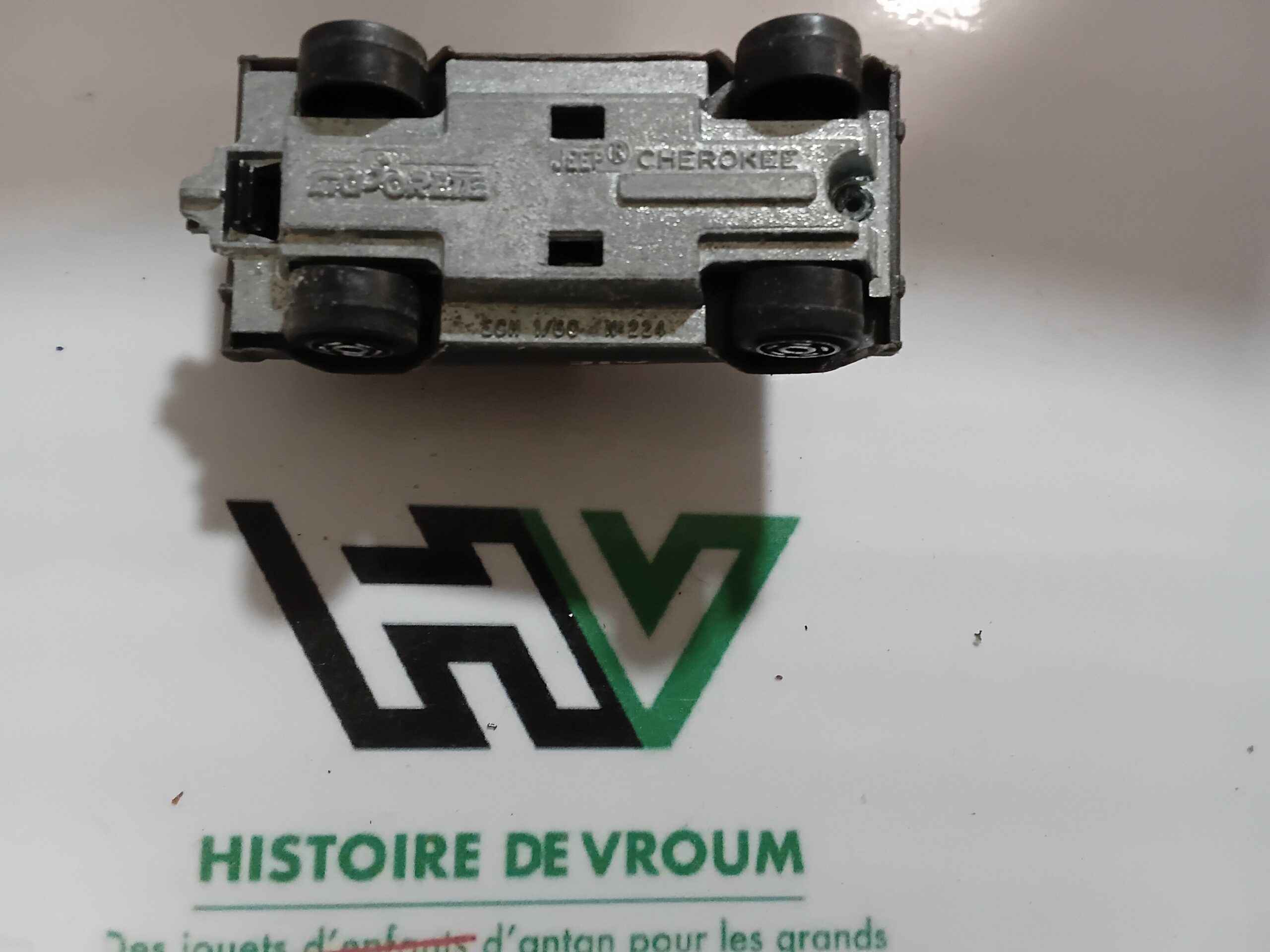 Jeep Cherokee 1/60 Elf Majorette N°224 Vintage 80s - Assistance Course - France – Image 5