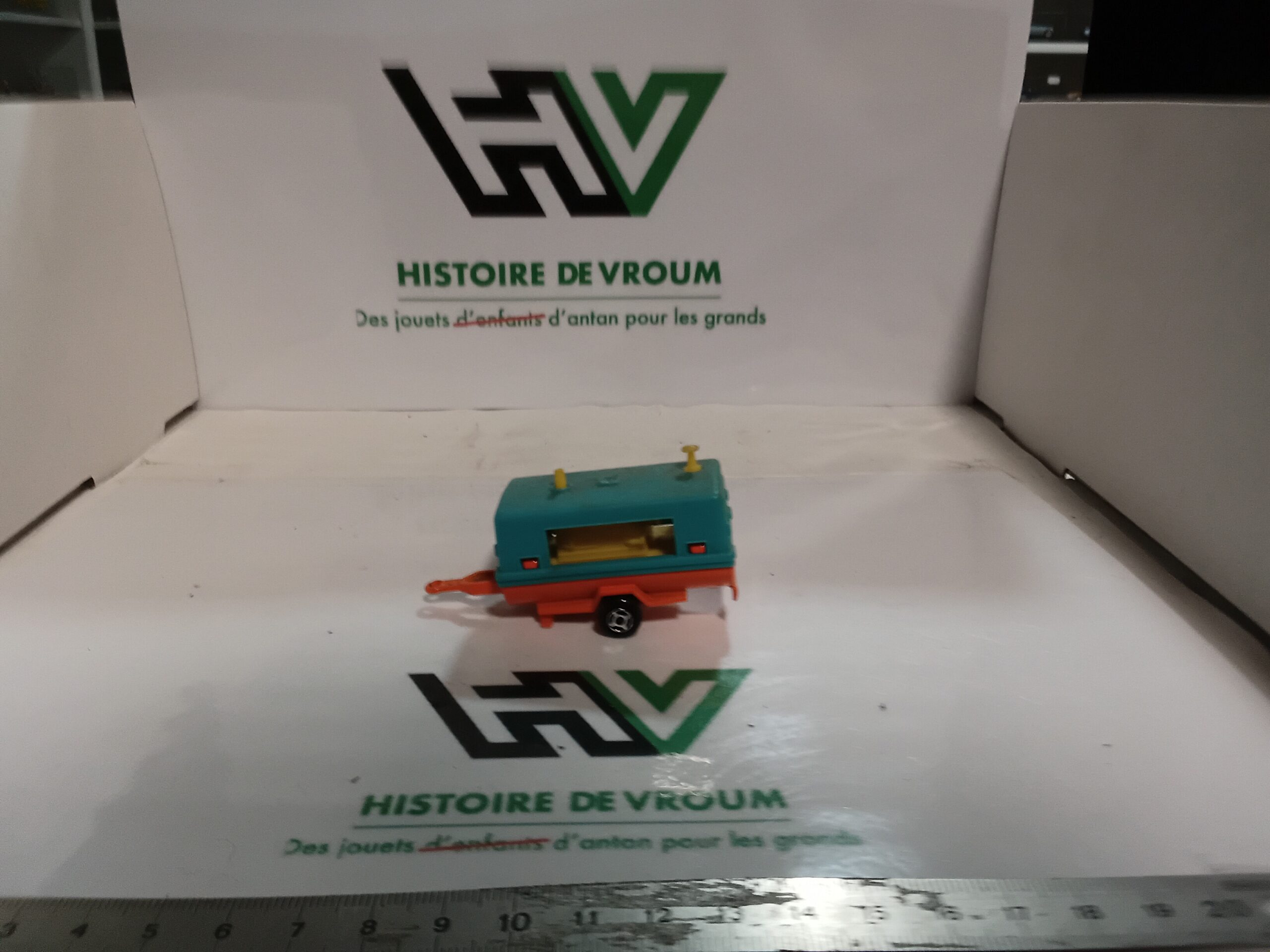 Remorque Groupe Électrogène Majorette Vintage 80s - 100% Complète - Réf 21760