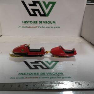 Duo Moto Neige & Traîneau Majorette Vintage 80s - 100% Complet - France
