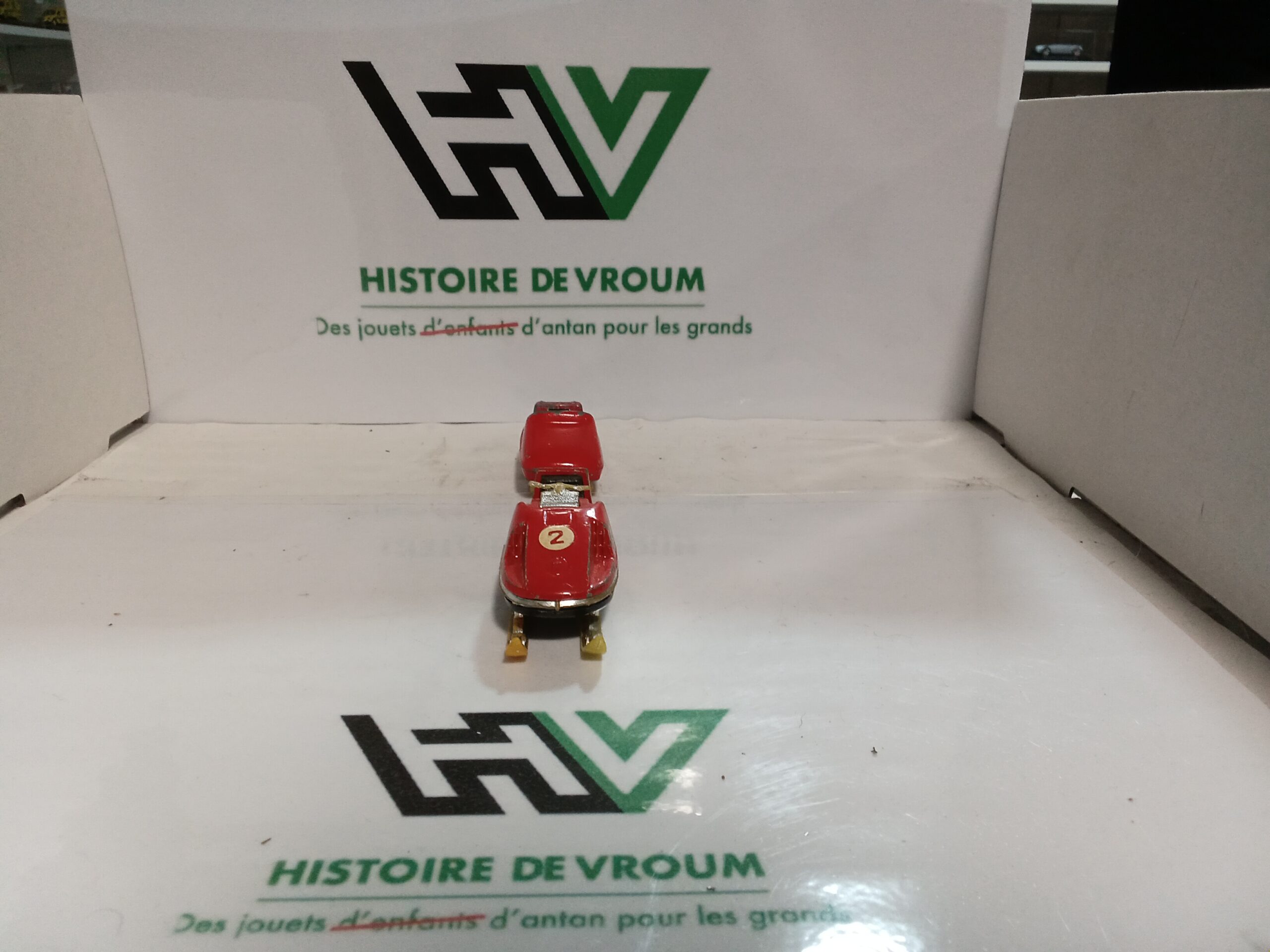 Duo Moto Neige & Traîneau Majorette Vintage 80s - 100% Complet - France – Image 5