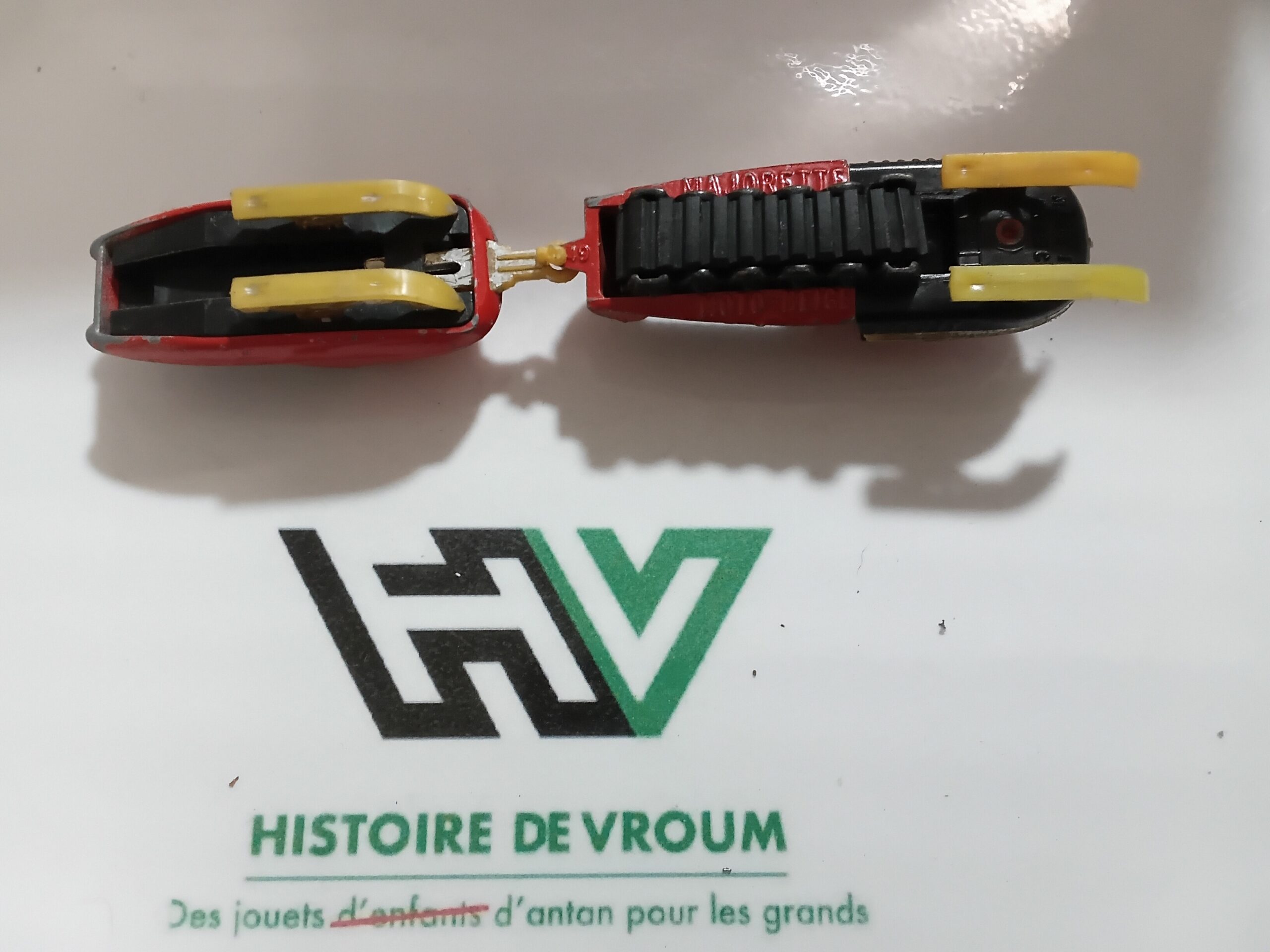 Duo Moto Neige & Traîneau Majorette Vintage 80s - 100% Complet - France – Image 9