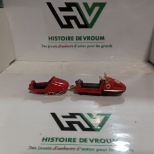 Duo Moto Neige & Traîneau Majorette Vintage 80s - Numéro 4 - 100% Complet