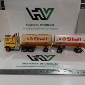 Grand Ensemble Routier Citerne Mack Shell Majorette 300 Vintage 80s - 100% Complet !