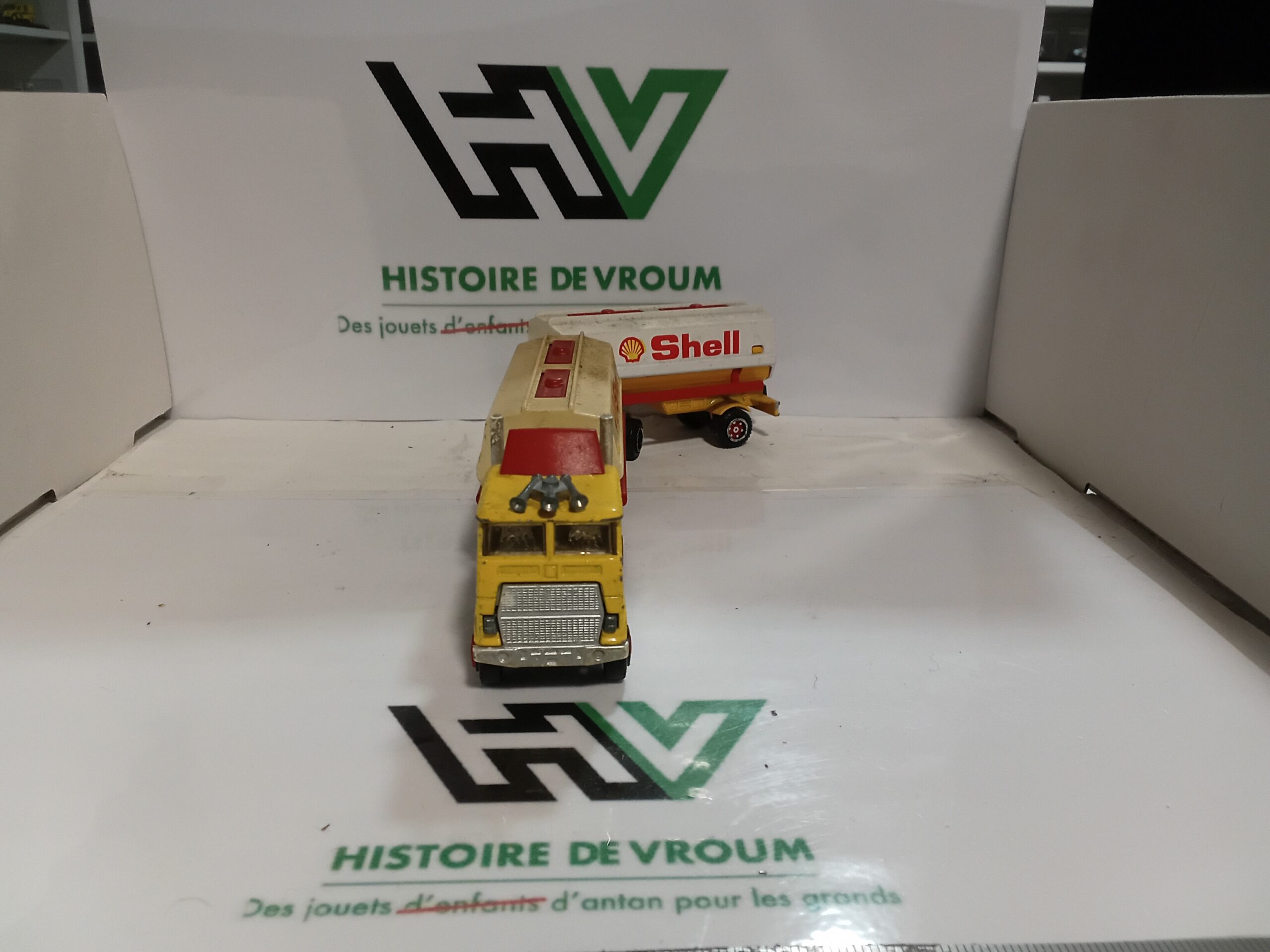 Grand Ensemble Routier Citerne Mack Shell Majorette 300 Vintage 80s - 100% Complet ! – Image 6