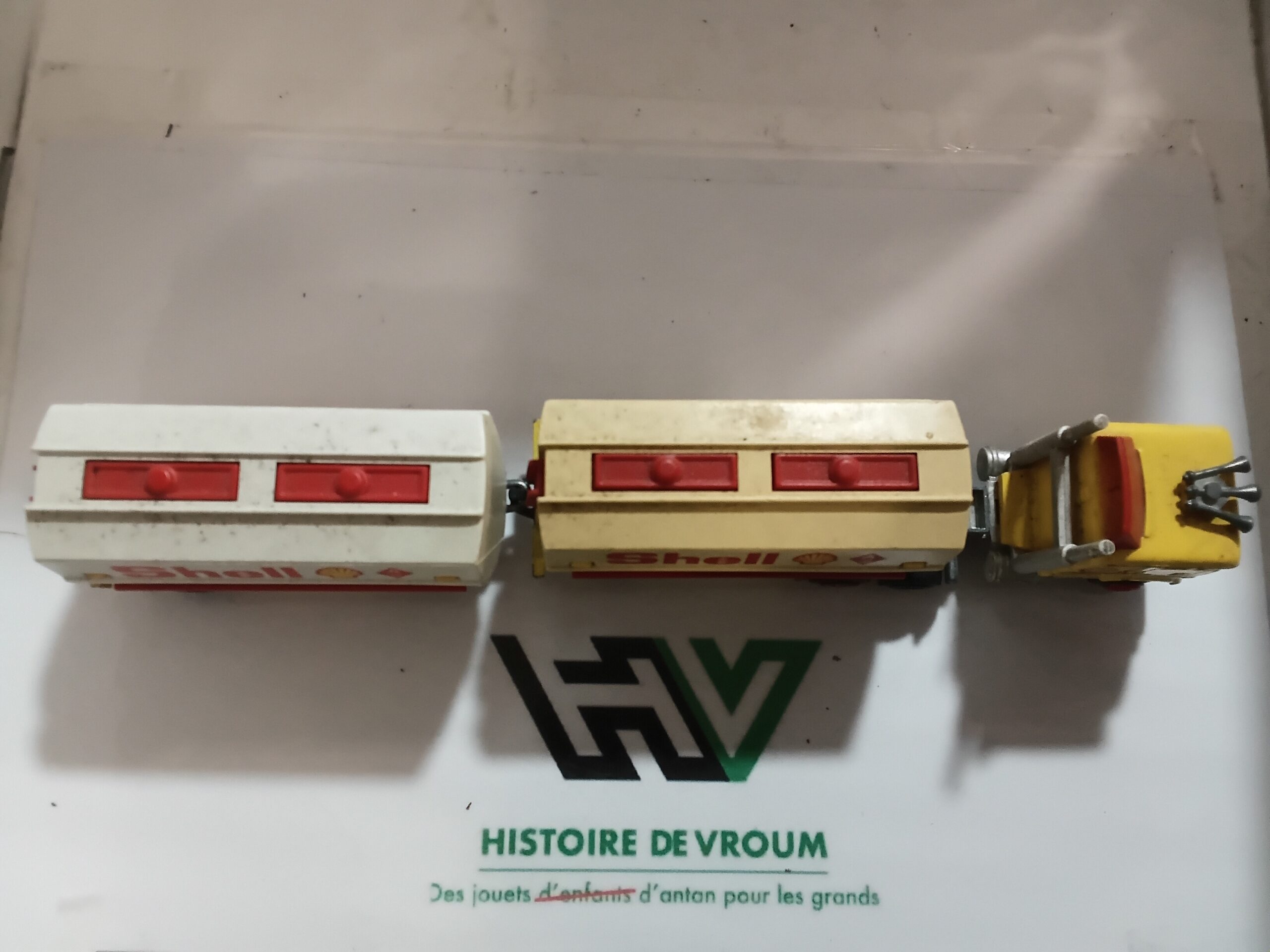 Grand Ensemble Routier Citerne Mack Shell Majorette 300 Vintage 80s - 100% Complet ! – Image 9