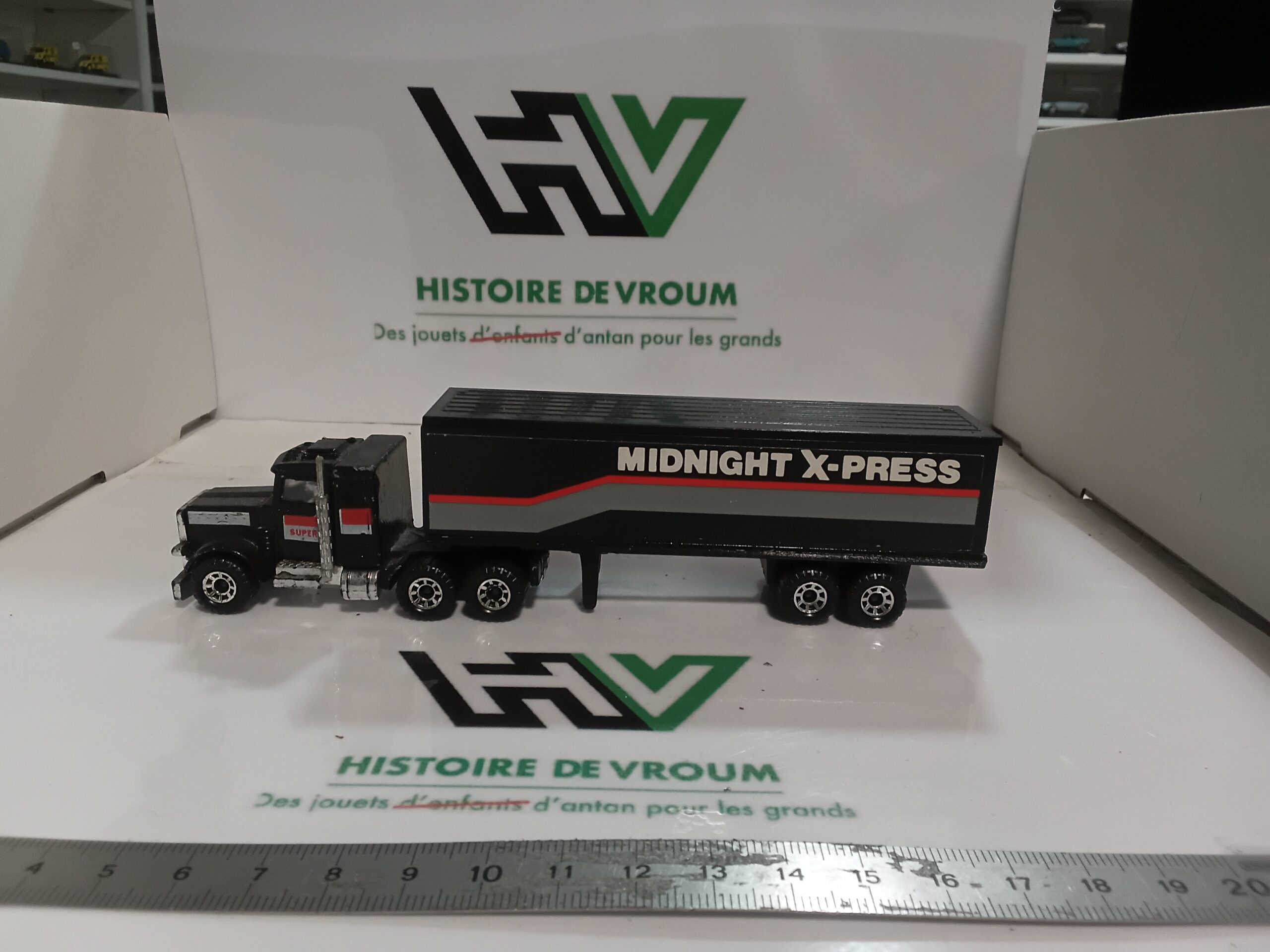 Camion Peterbilt Matchbox Convoy "Midnight X-Press" 1988 - 100% Original England