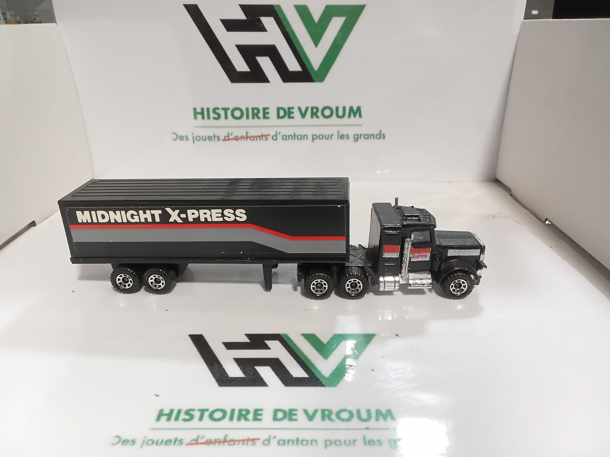 Camion Peterbilt Matchbox Convoy "Midnight X-Press" 1988 - 100% Original England – Image 6