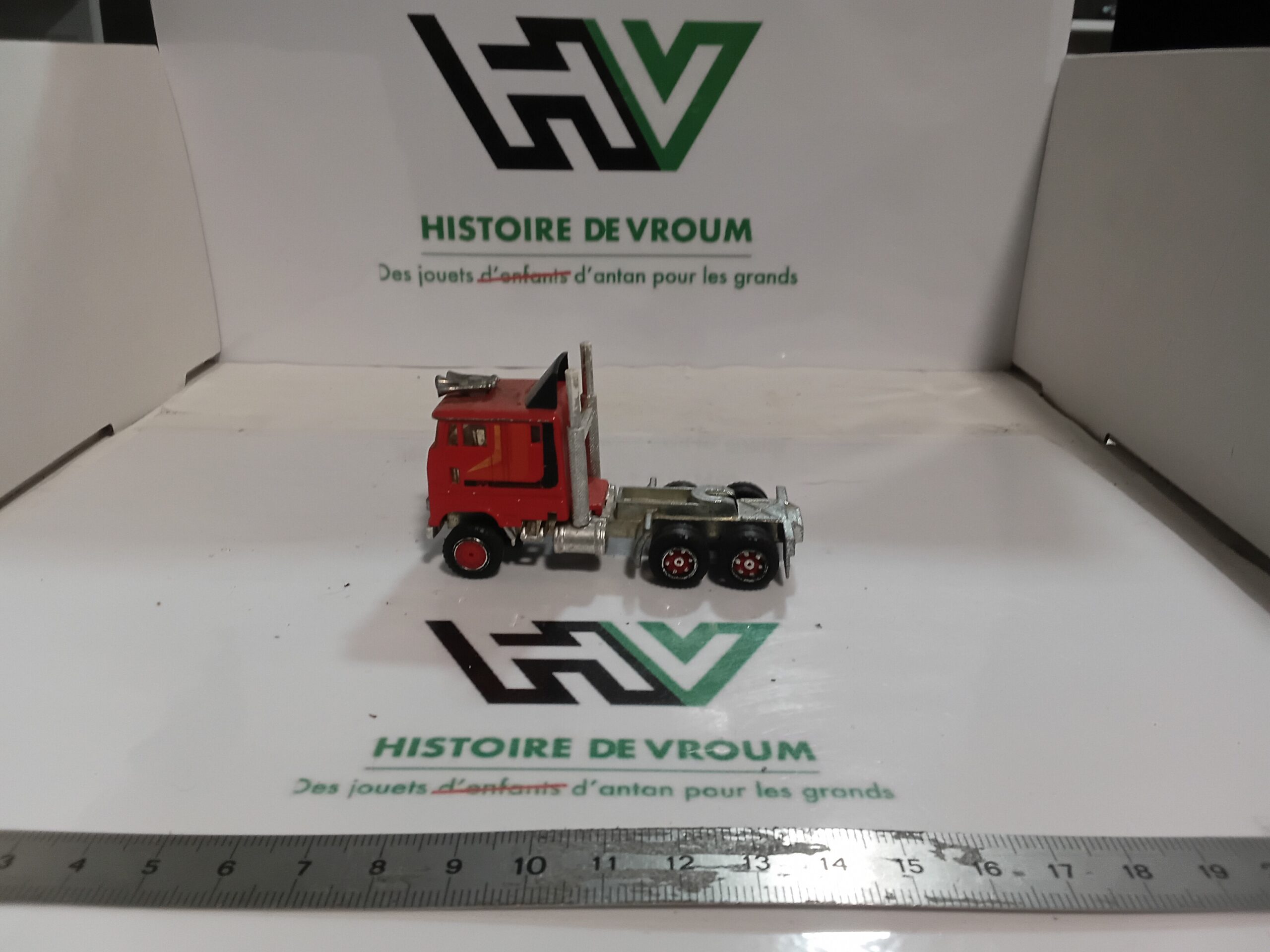 Tracteur Routier Majorette 1/67 Vintage 80s - 100% Complet - France