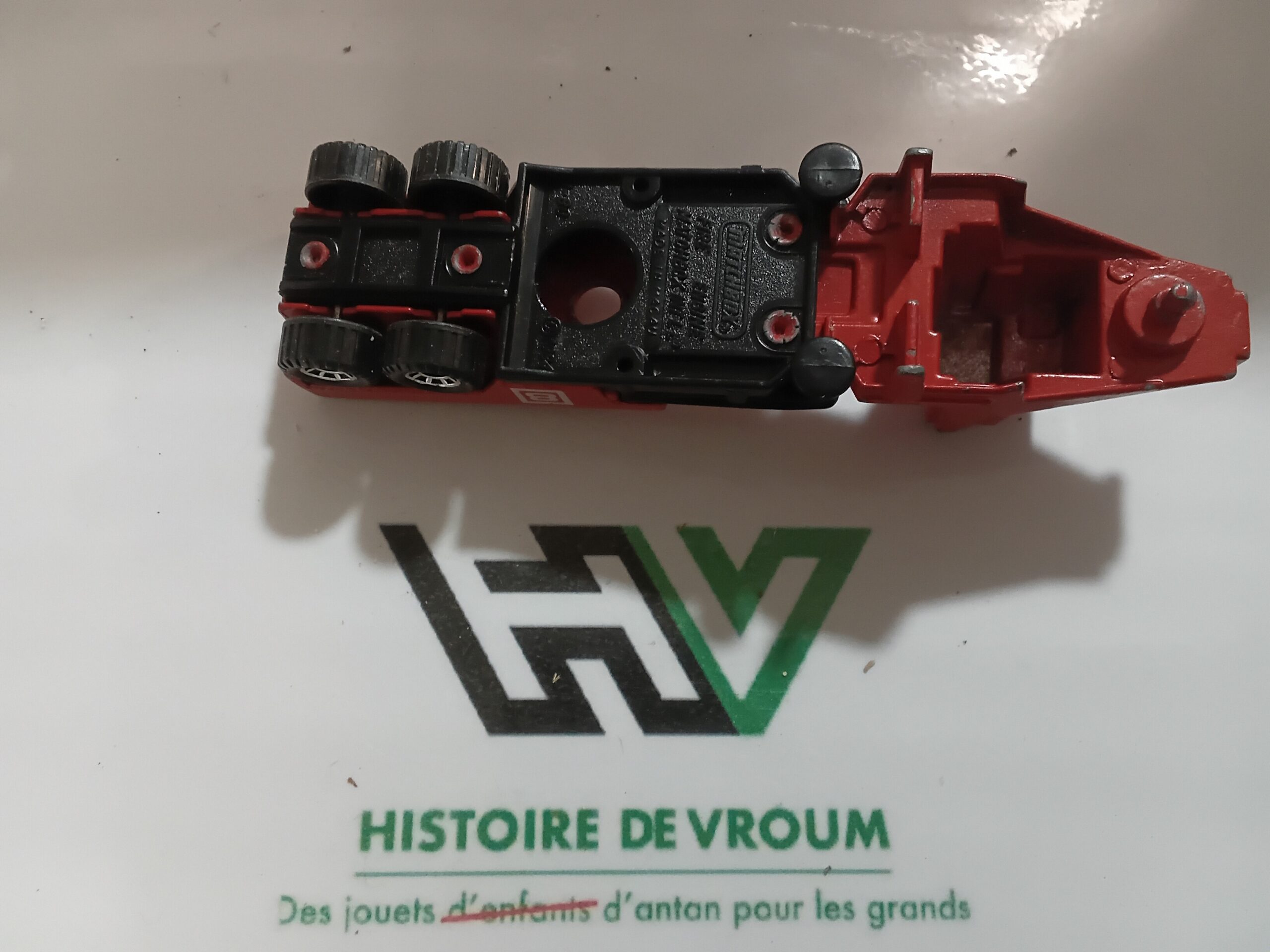 Remorque Échelle de Pompier Peterbilt Matchbox Convoy 1984 - Macau – Image 5