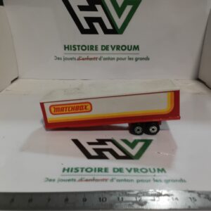 Remorque Matchbox Convoy "Matchbox" Superfast 1979 - Lesney Made in England