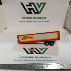 Remorque Matchbox Convoy "Matchbox" Superfast 1979 - Lesney Made in England