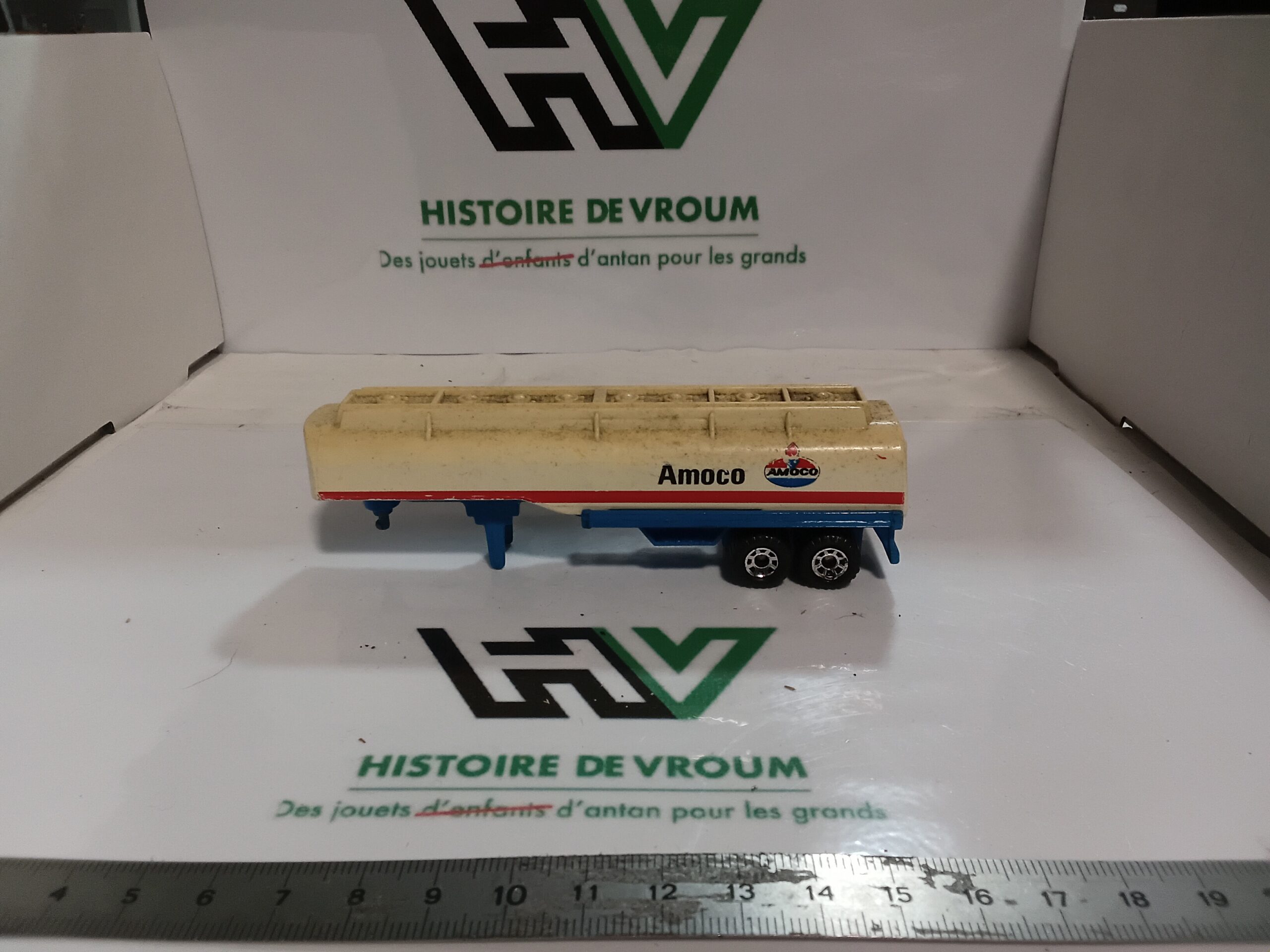 Remorque Citerne Amoco Matchbox Convoy 1981 - Vintage