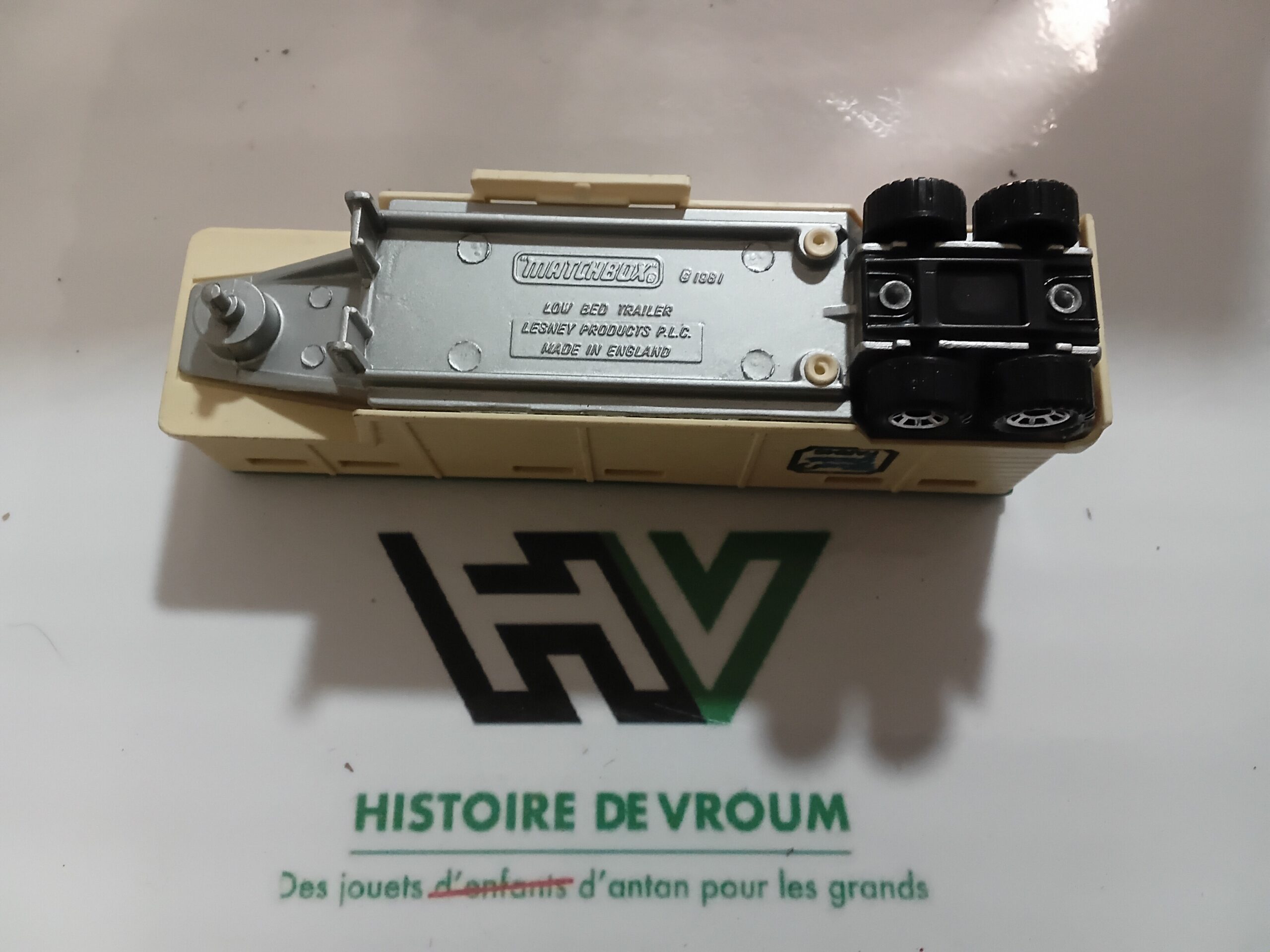 Remorque Van Bétaillère Matchbox Convoy 1981 - Blue Grass Farms - Made in England - État Top – Image 5
