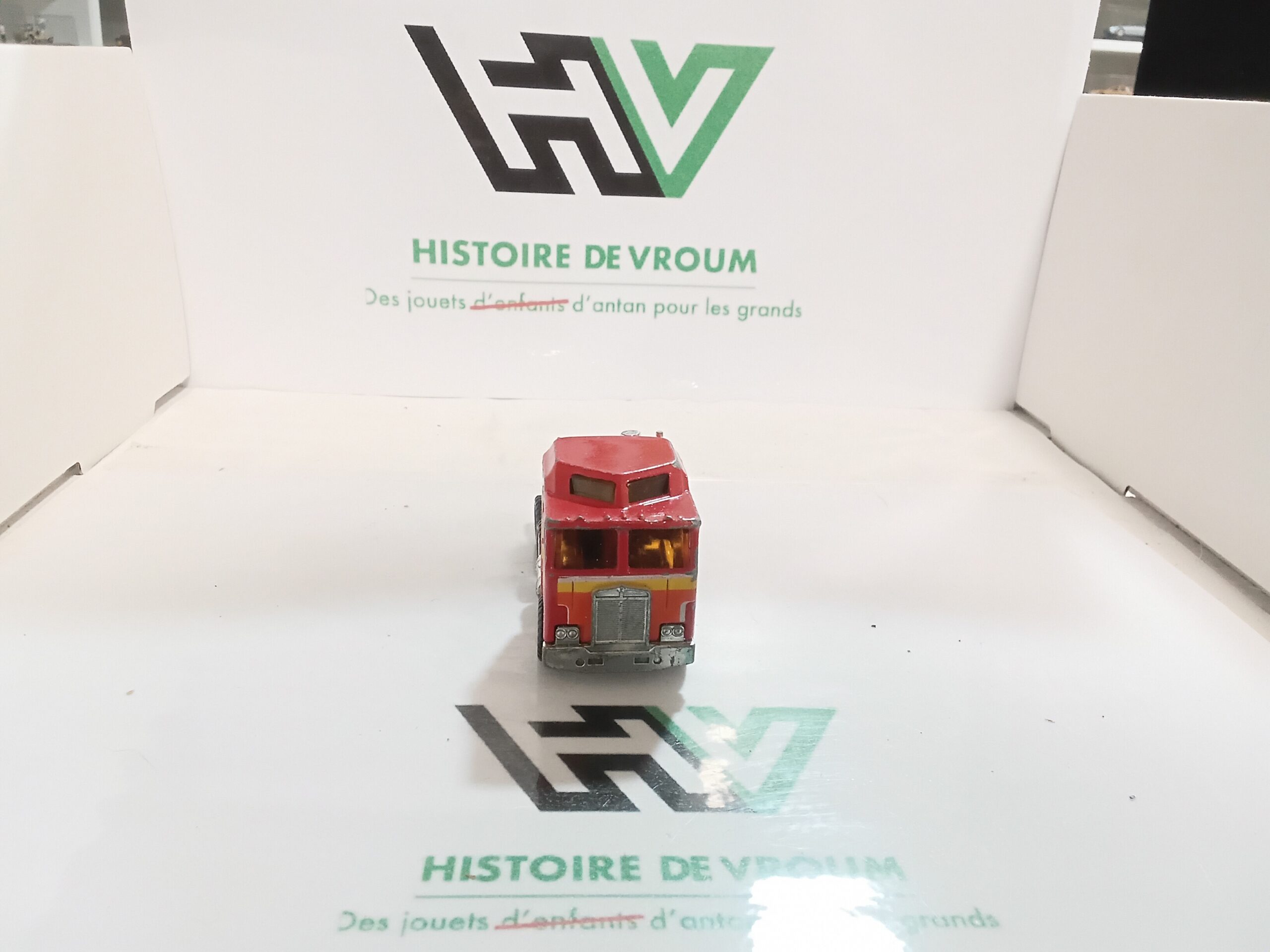 Tracteur Camion Kenworth Matchbox Convoy 1981 - Vintage Macau - Cheminée OK – Image 5