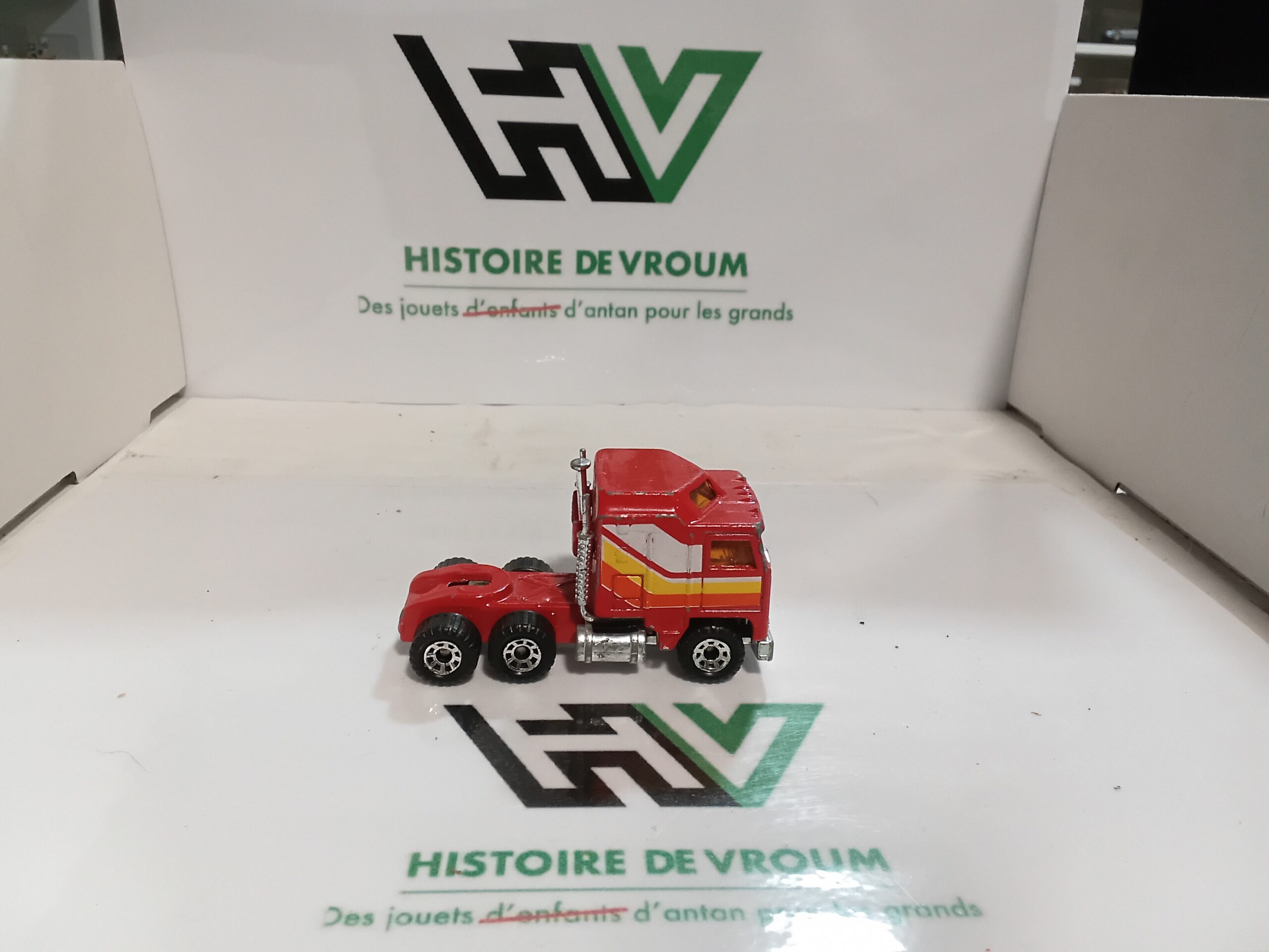 Tracteur Camion Kenworth Matchbox Convoy 1981 - Vintage Macau - Cheminée OK – Image 6