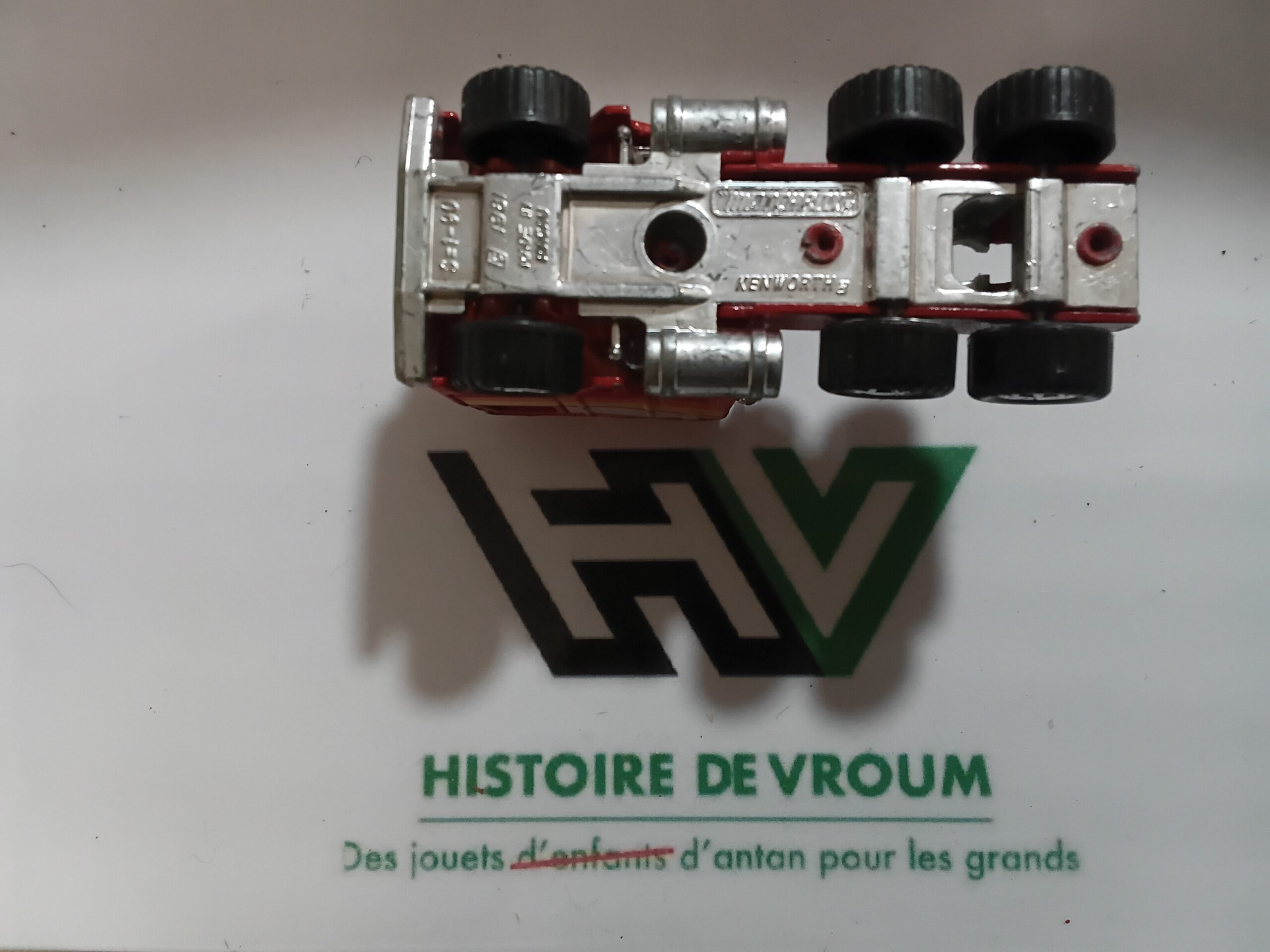 Tracteur Camion Kenworth Matchbox Convoy 1981 - Vintage Macau - Cheminée OK – Image 9