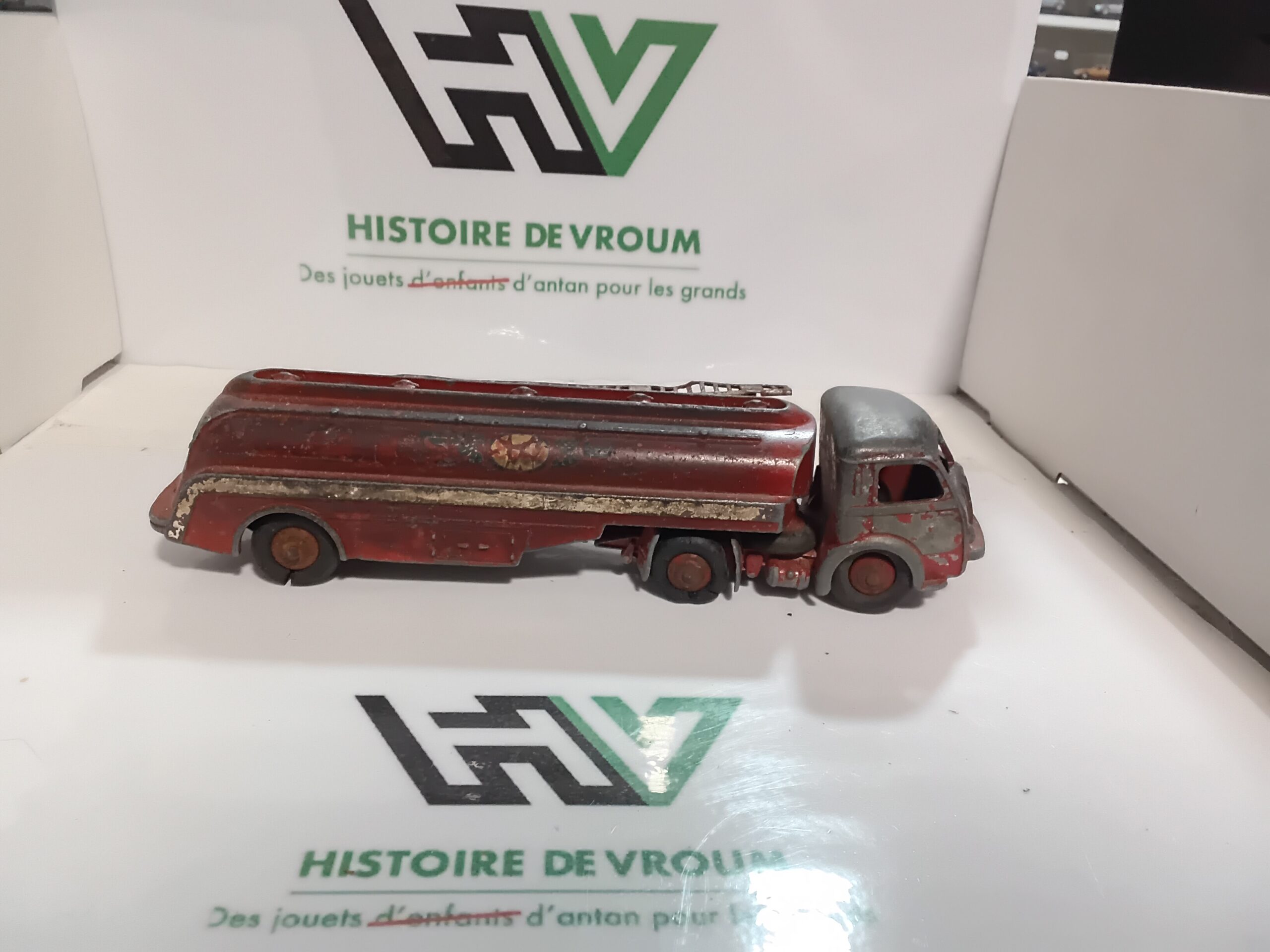 Camion Panhard Citerne Titan Pompiers Dinky Toys 32C (1954) France - Complet – Image 6