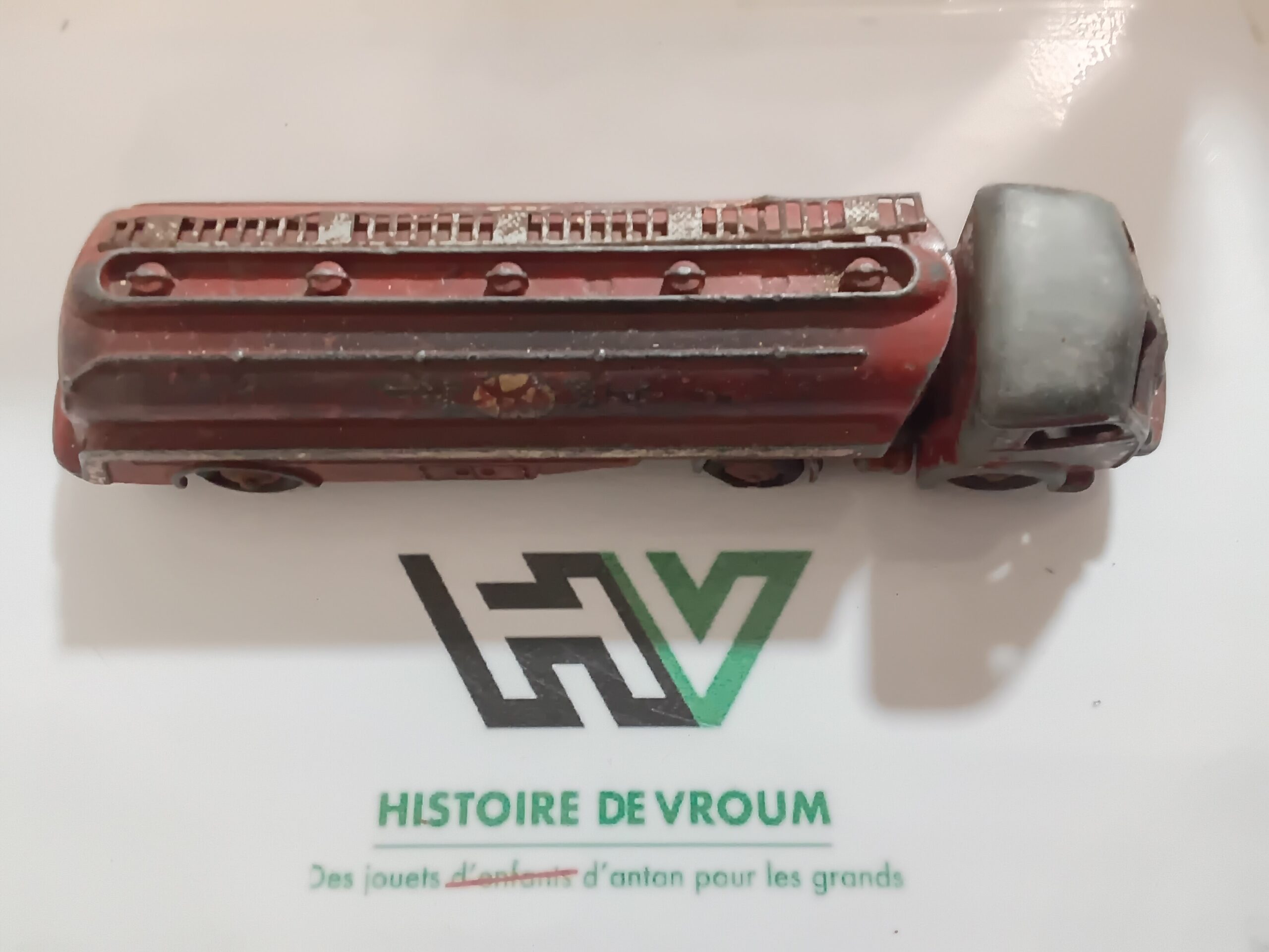 Camion Panhard Citerne Titan Pompiers Dinky Toys 32C (1954) France - Complet – Image 8